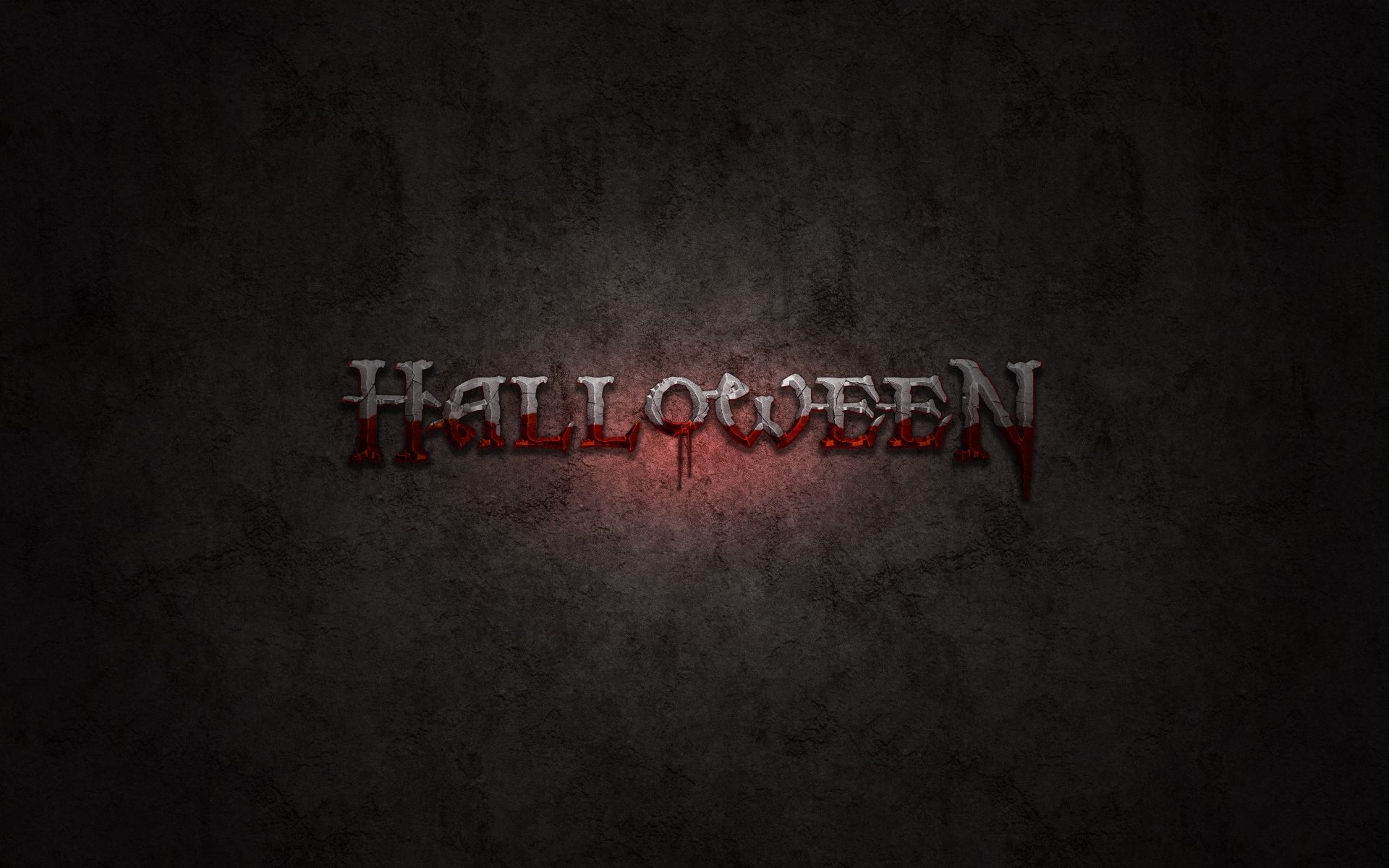 Halloween logo Desktop wallpaper 1600x900