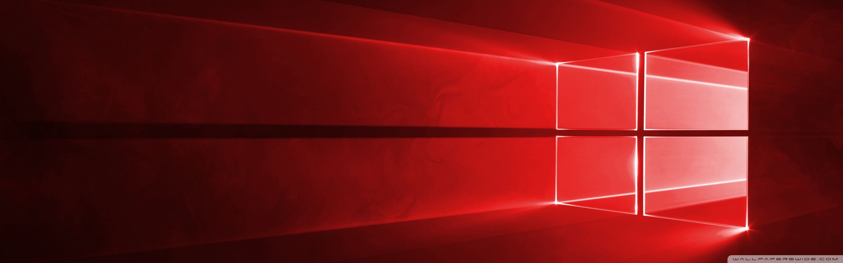 Windows 10 Red in 4K Ultra HD Desktop .wallpaperwide.com