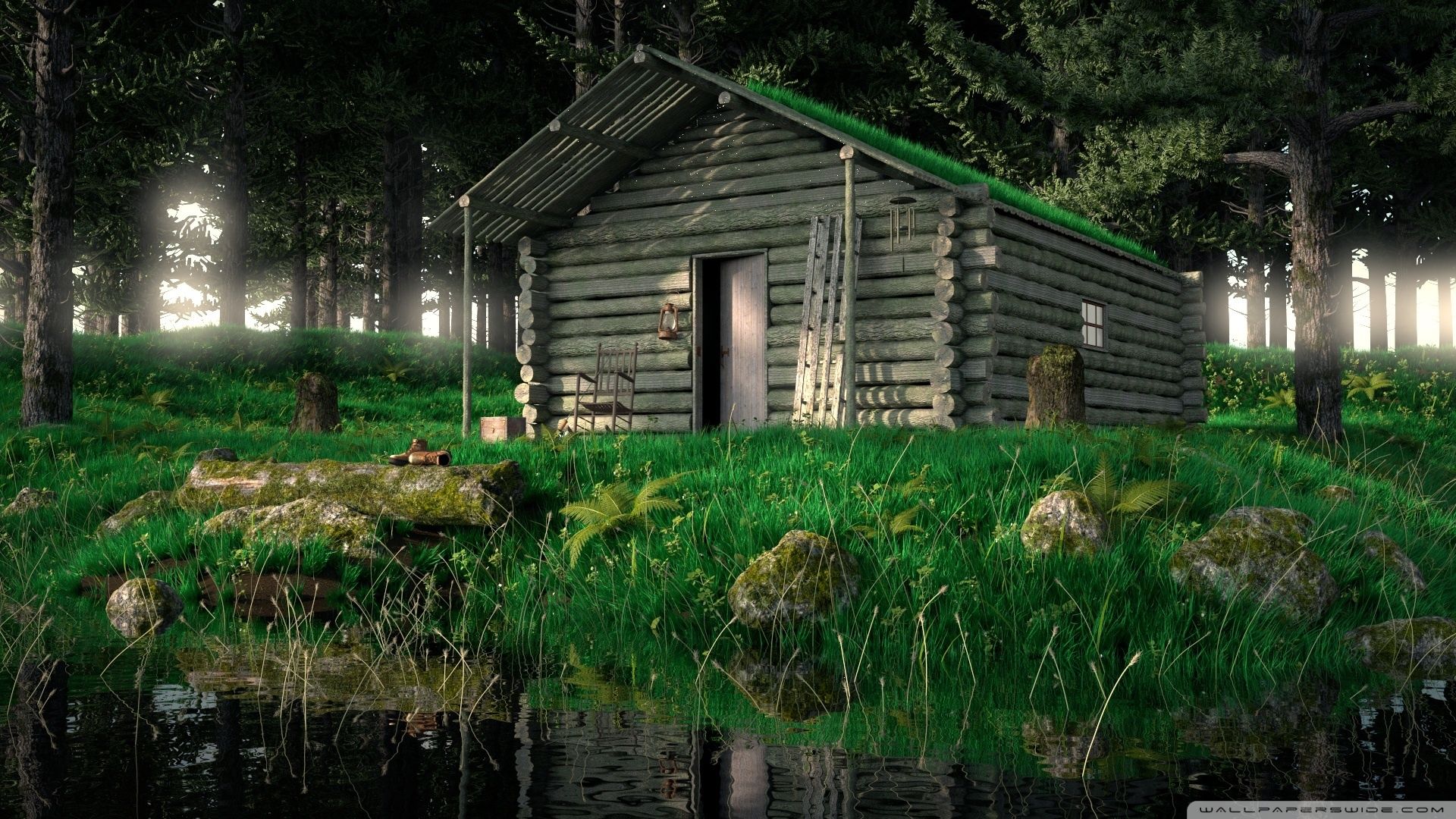 Cabin In The Woods Wallpapers - Wallpaper Cave