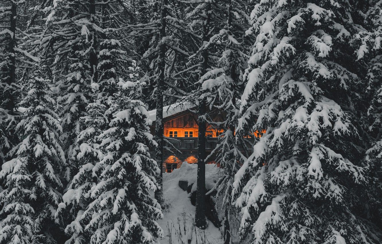 26++ Winter Cabin Desktop Wallpaper HD
