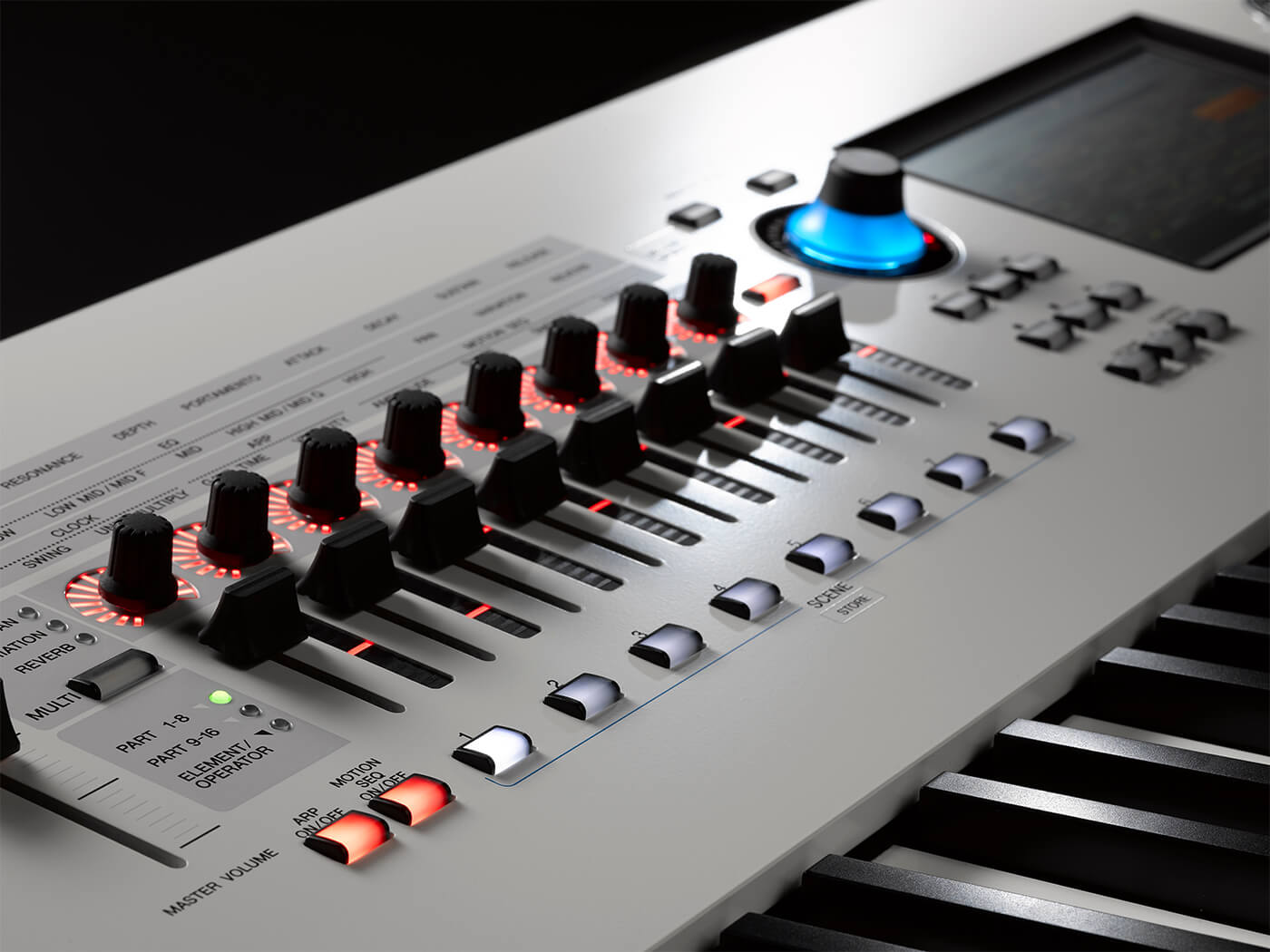 Yamaha celebrates 45 years of synthesisers, updating Montage with a new white finish