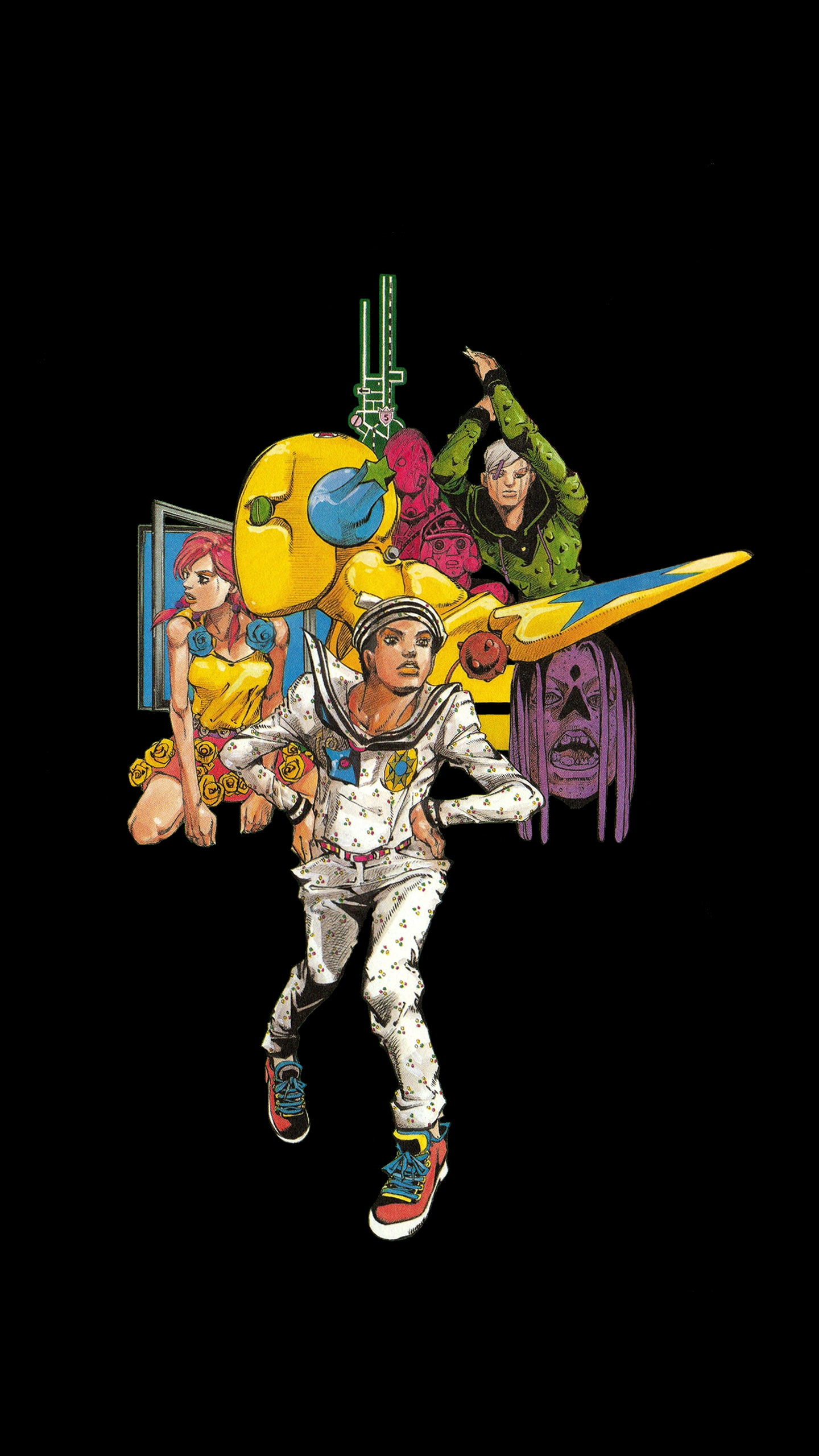 Posting a wallpaper a day until stone ocean is animated day 12: JoJolion