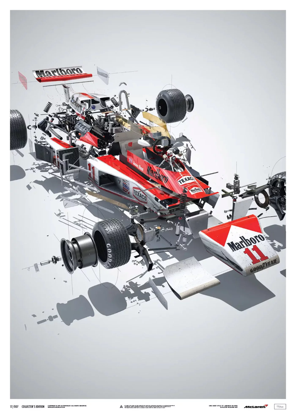 Formula 1 Artworks & Posters by Automobilist. Daily design inspiration for creatives. Inspiration Grid. Automotive artwork, Car posters, Formula 1 car