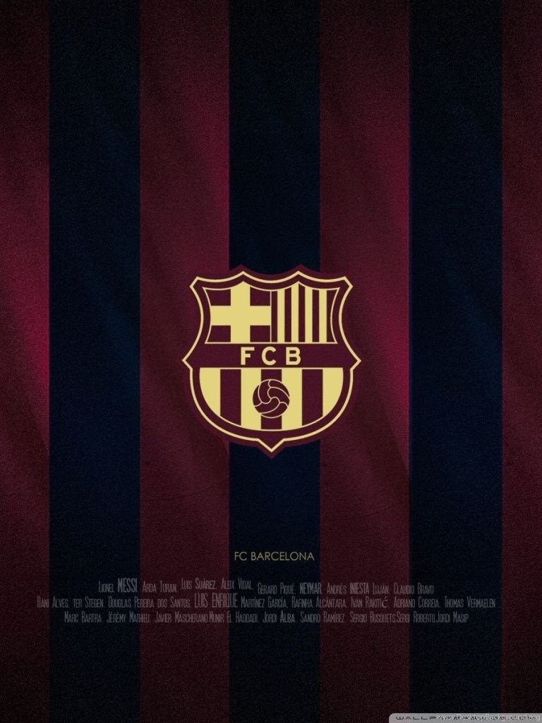 FC Barcelona Emblem HD Desktop Wallpaper, High Definition, Mobile Desktop Background