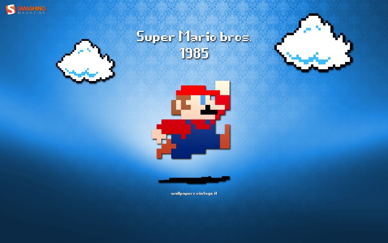Retro: Super Mario wallpaper. Retro: Super Mario