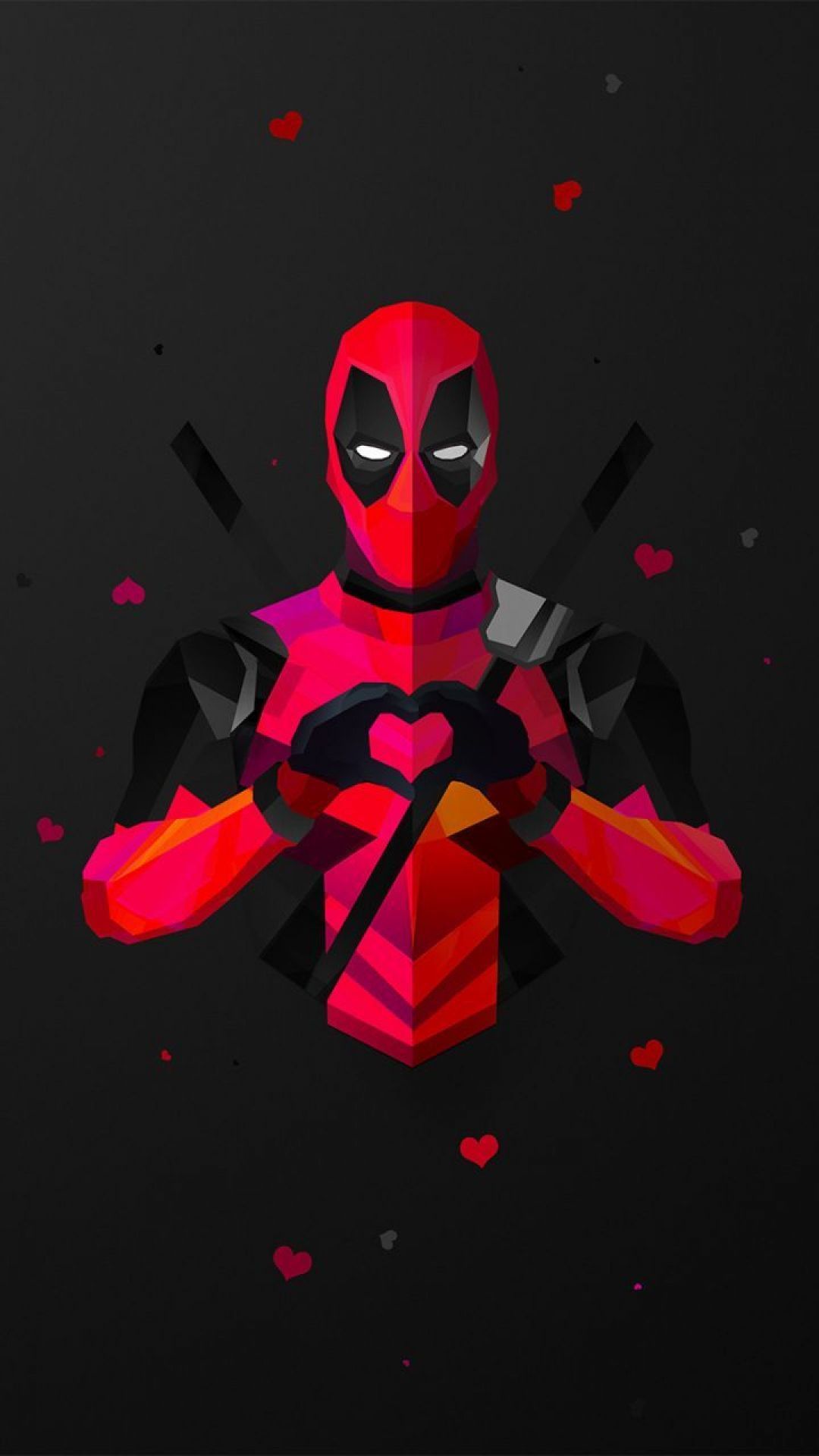 Deadpool Minimalist, iPhone, Desktop HD Background / Wallpaper (1080p, 4k) (1080x1920)