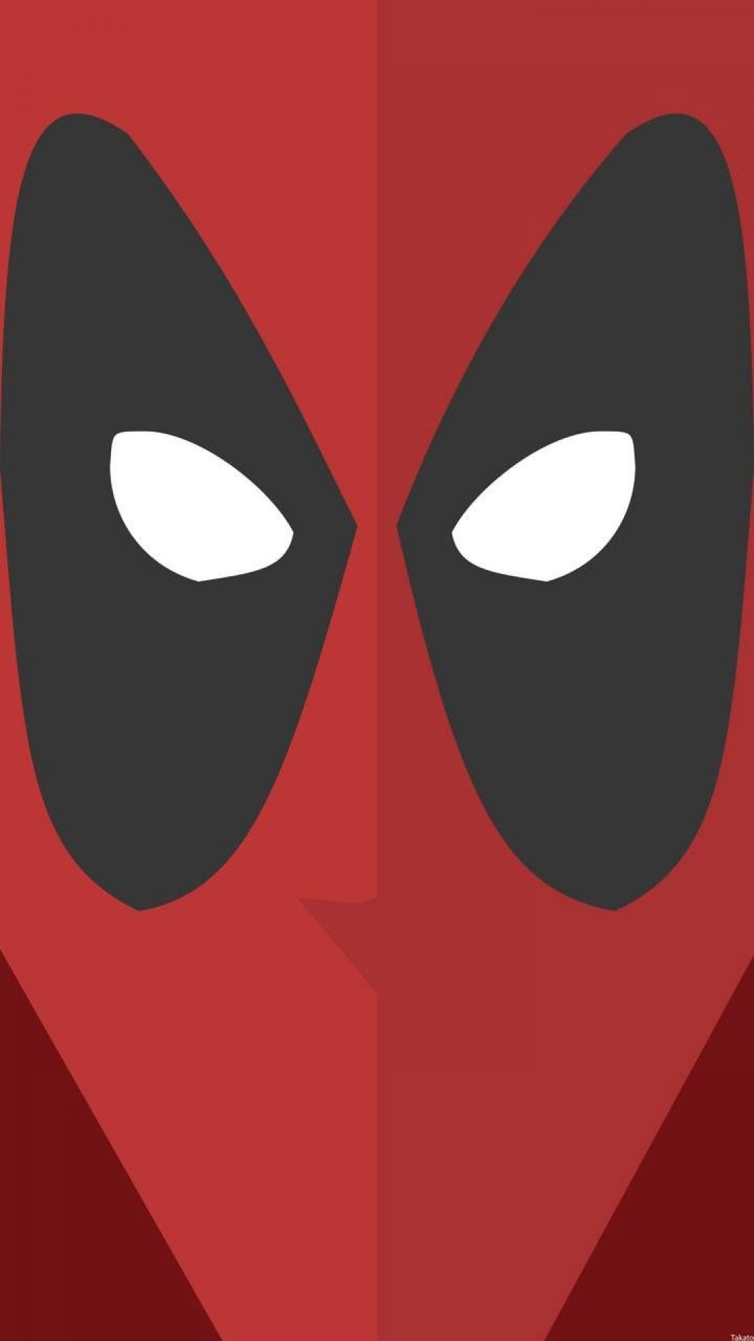Deadpool Minimalist, iPhone, Desktop HD Background / Wallpaper (1080p, 4k) (1080x1920)