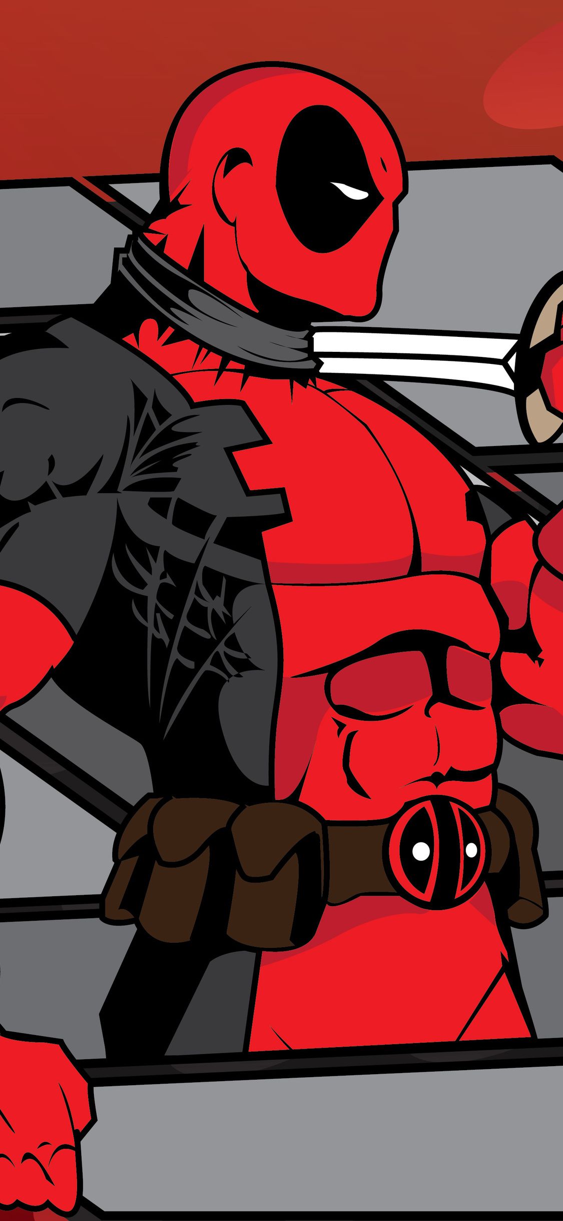 Minimalist Deadpool 4k iPhone Wallpapers - Wallpaper Cave