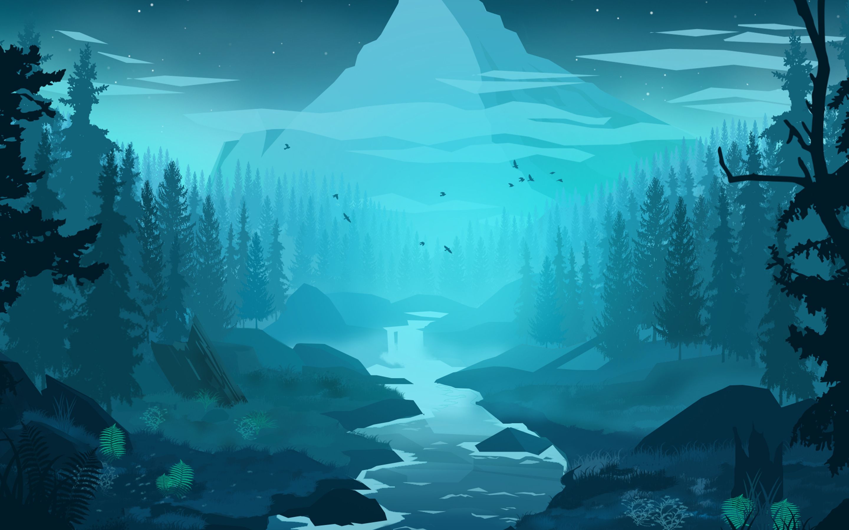 Blue Minimalistic Wallpapers Wallpaper Cave