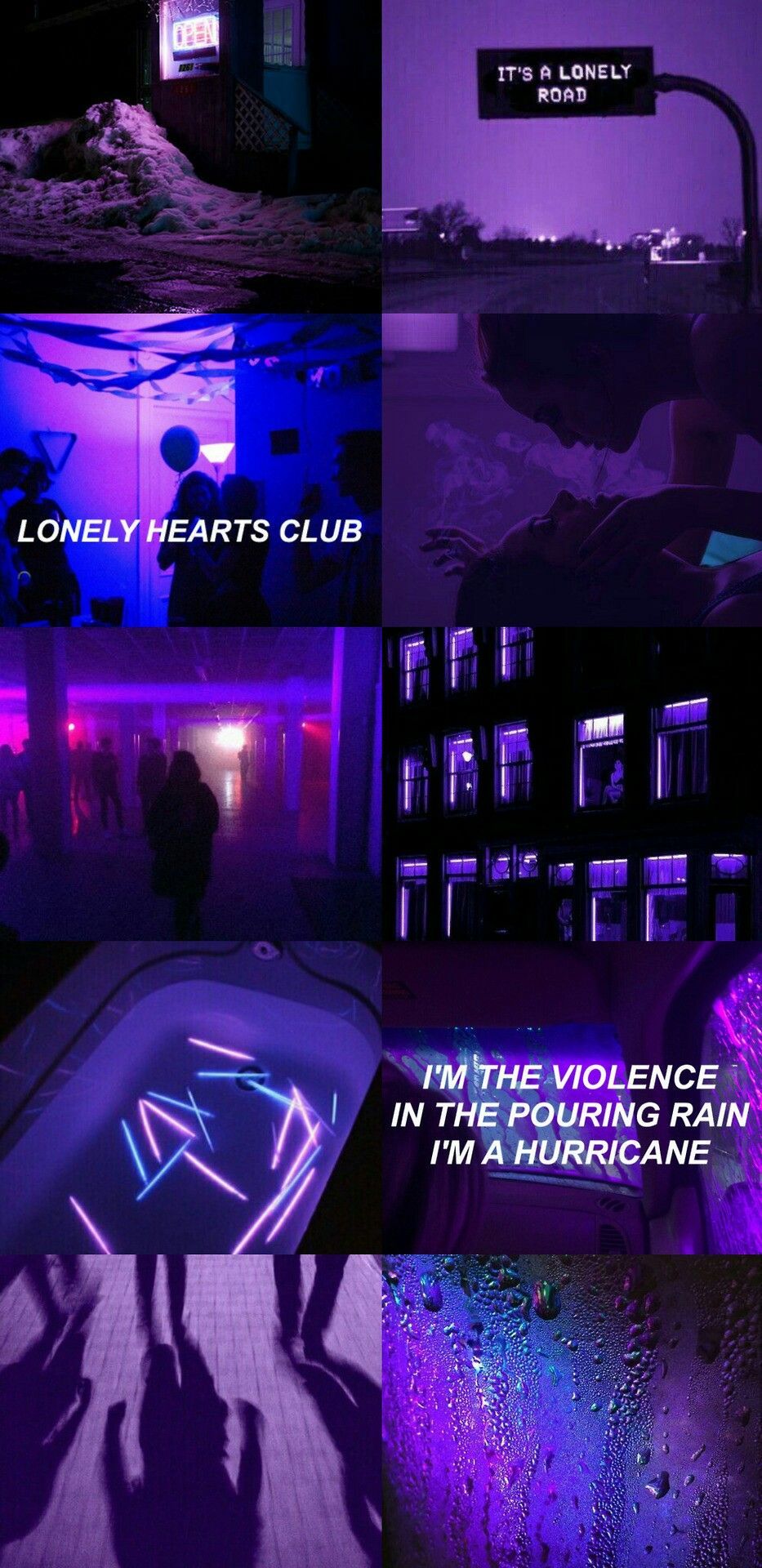 Blog goal for this year. Gain those kilos. Be that kind to yourself now a little week into having ok a. Purple aesthetic, Aesthetic collage, Dark purple aesthetic