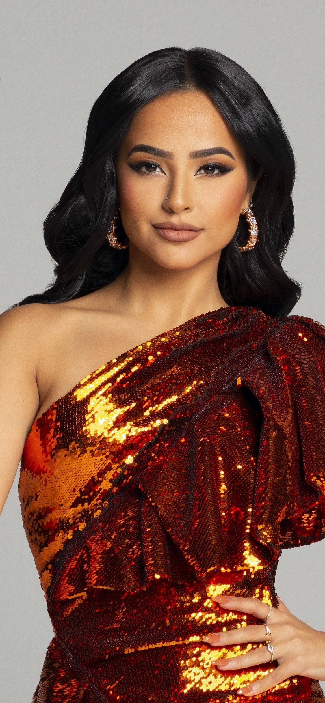 Download 1125x2436 wallpaper celebrity, mtv award, becky g, iphone x 1125x2436 HD image, background, 23423