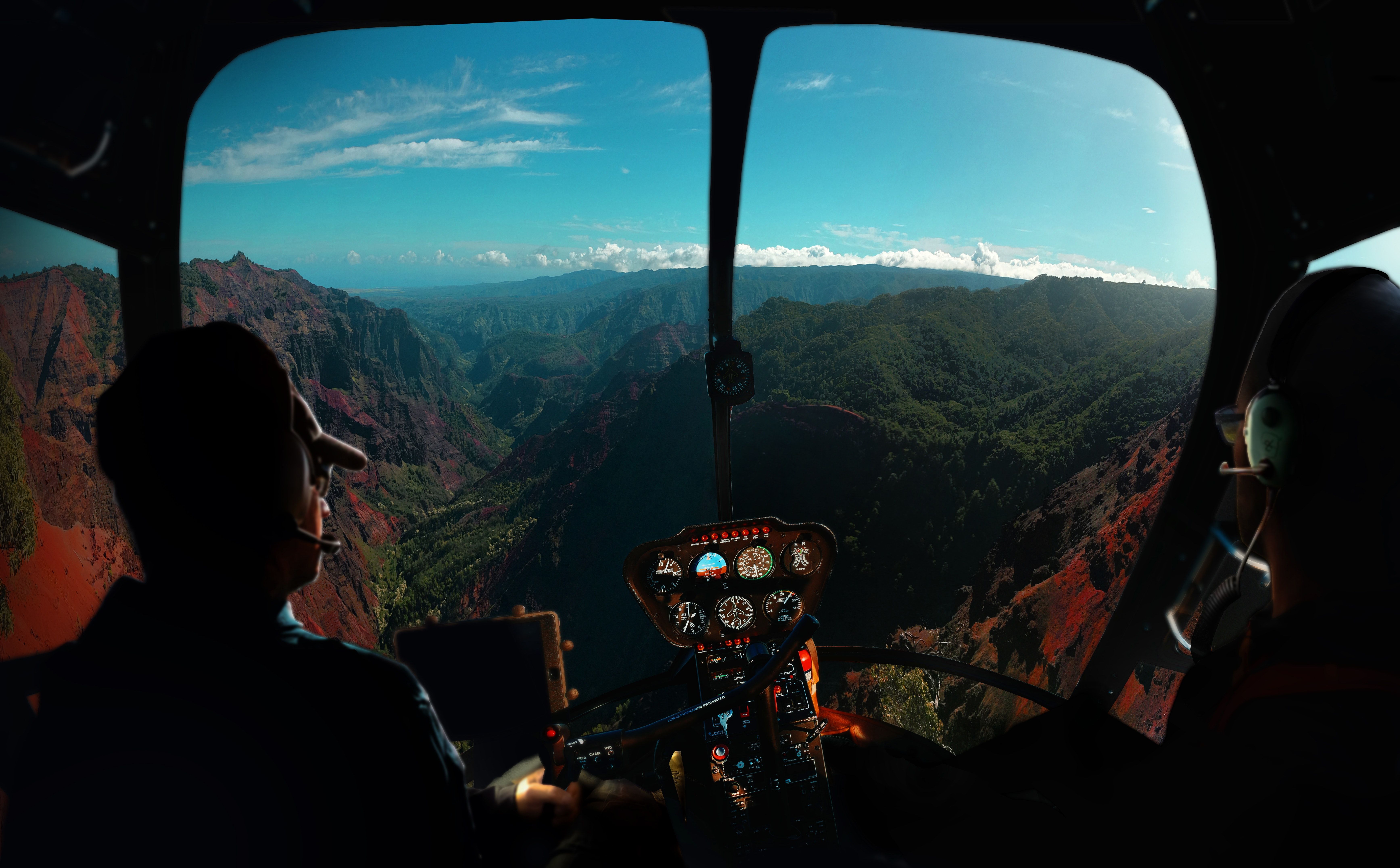 Pilot Inside Aircraft Cockpit View 1600x900 Resolution HD 4k Wallpaper, Image, Background, Photo and Picture