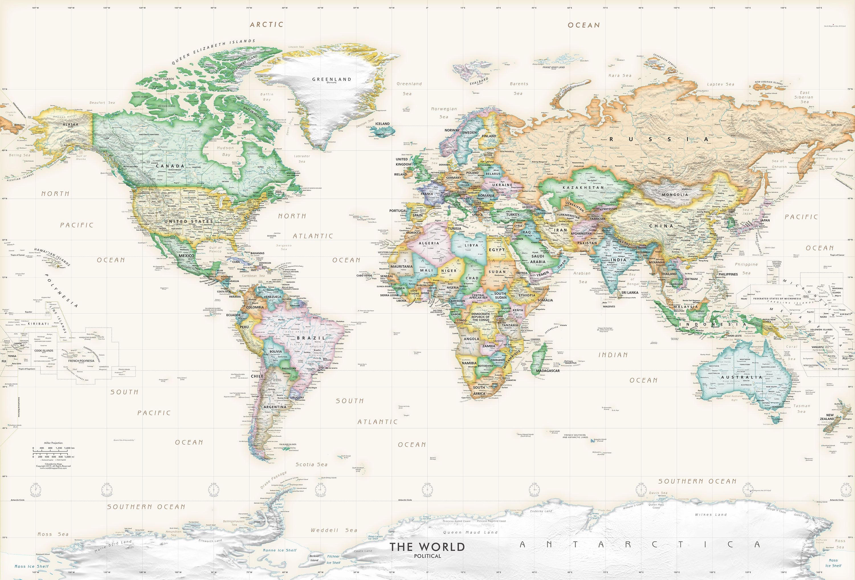 World Maps that Deserve a Space on Your Wall Maps Online