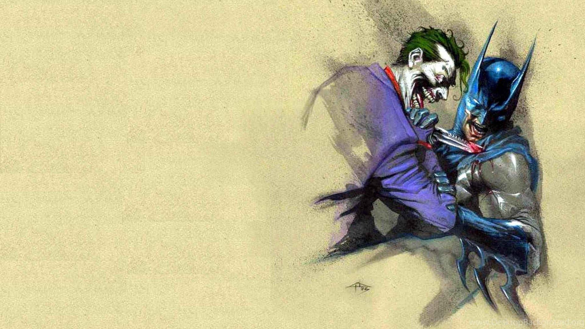 Batman Comic Joker Wallpaper HD Desktop Background