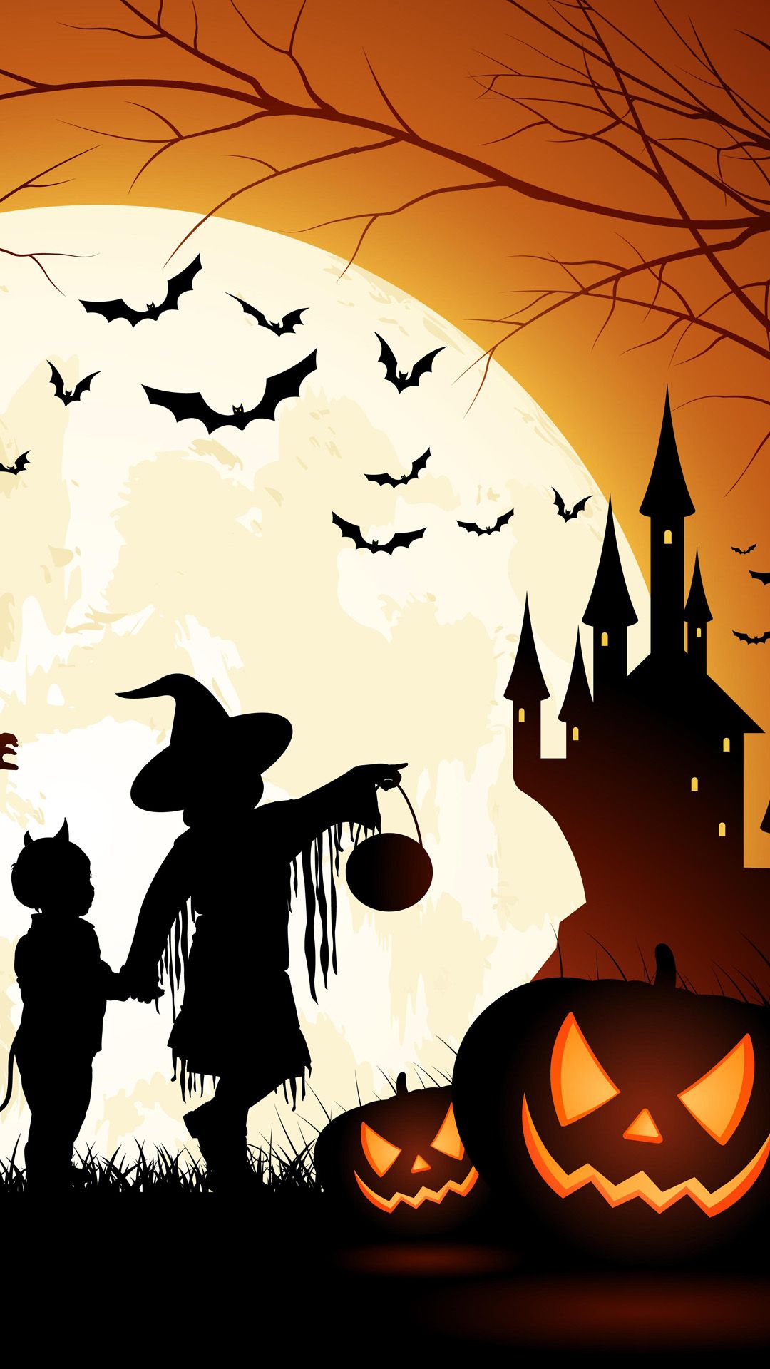 Cute Halloween Phone Wallpapers - Wallpaper Cave