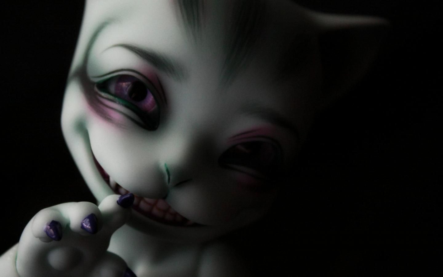 Terrifying smile « Free wallpaper 1440x900 download desktop picture HD. Creepy picture, Creepy kids, Scary background