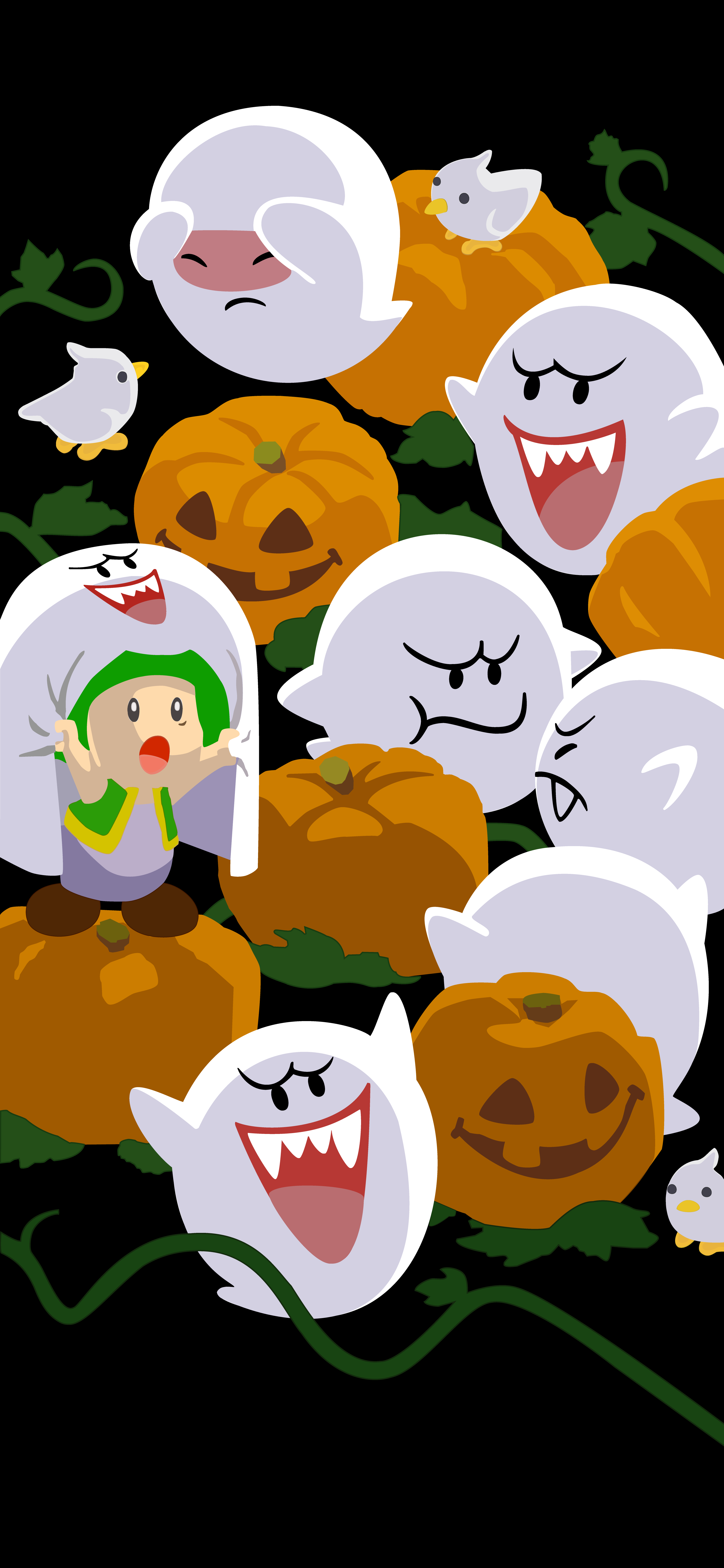 Halloween Wallpaper from Nintendo Japan