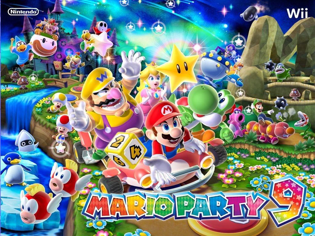 Mario Party 9 Wallpaper. Mario Party Wallpaper, Party Wallpaper and Christmas Party Background