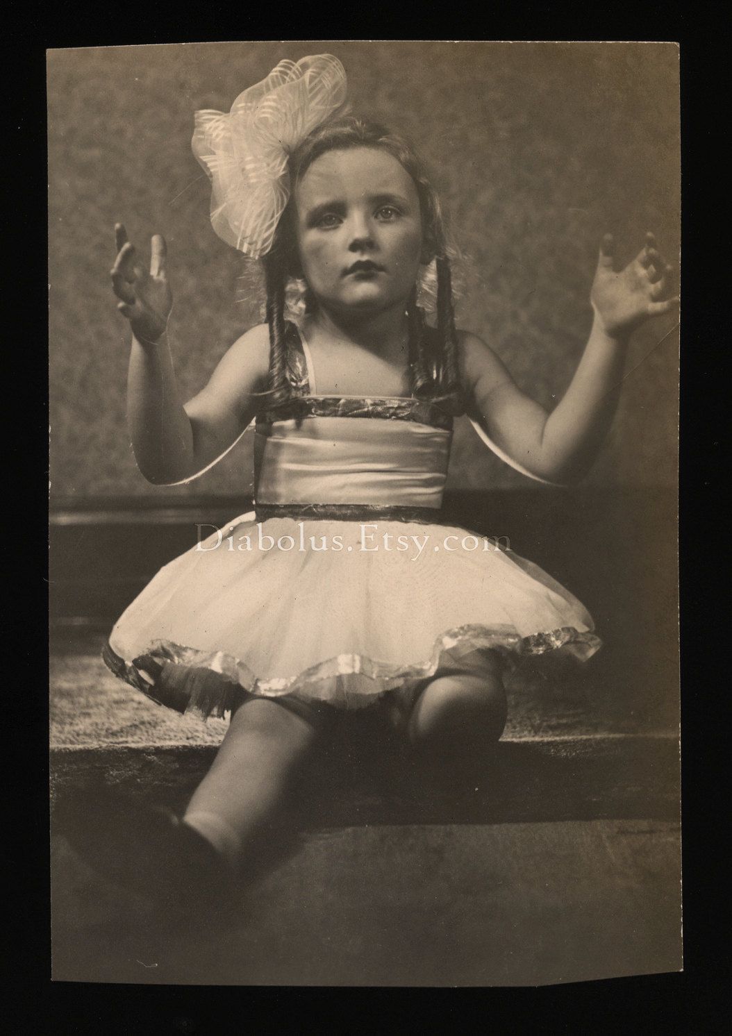 creepy victorian dolls. Super Creepy Vintage Photo of Doll Like Girl / Baby by diabolus. Creepy vintage, Vintage photo, Vintage halloween costume