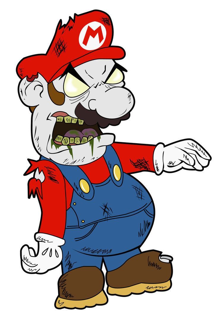 super mario zombie. Mario, Super mario, Funny wallpaper