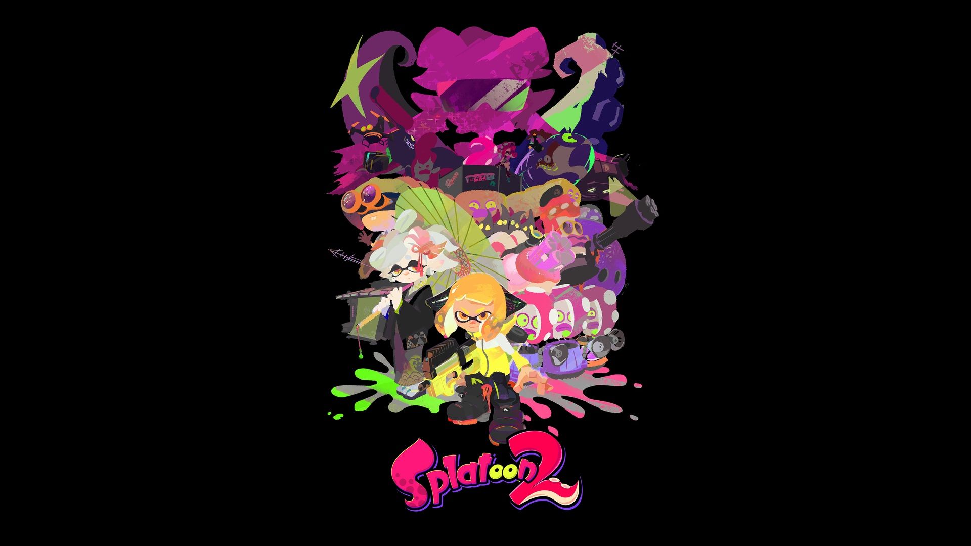 Splatoon Background Download free