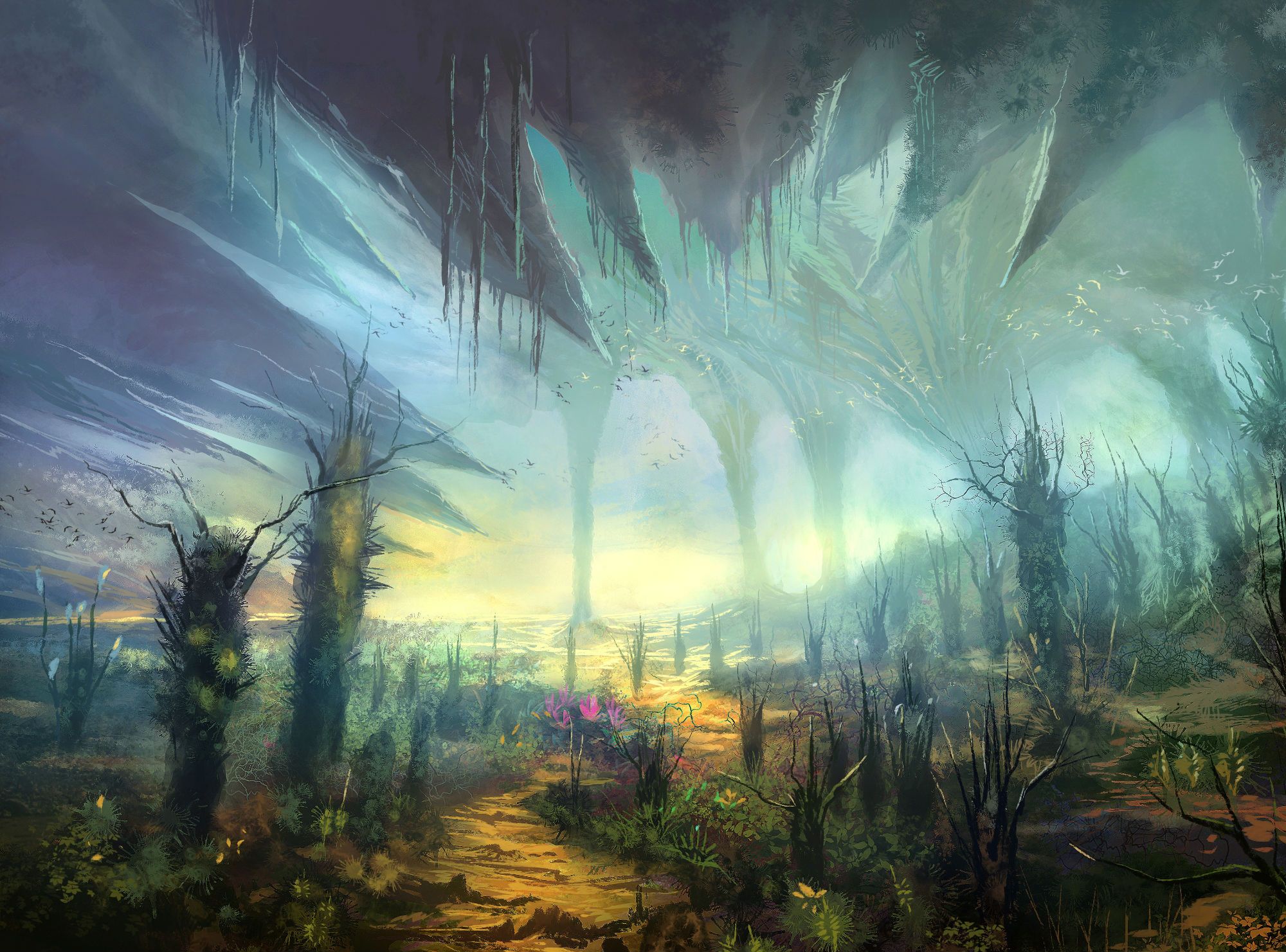 Fantasy Landscape HD Wallpaper, Picture, Image