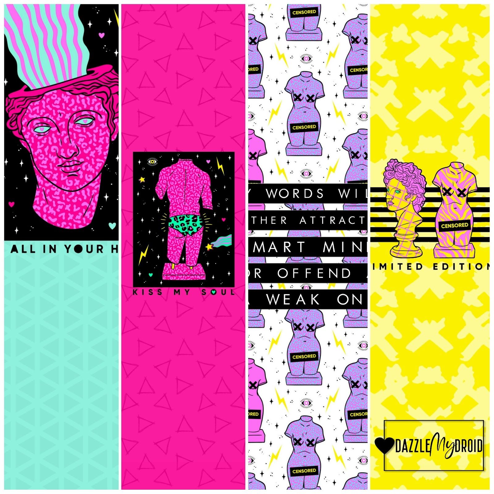 Censored Wallpaper Set