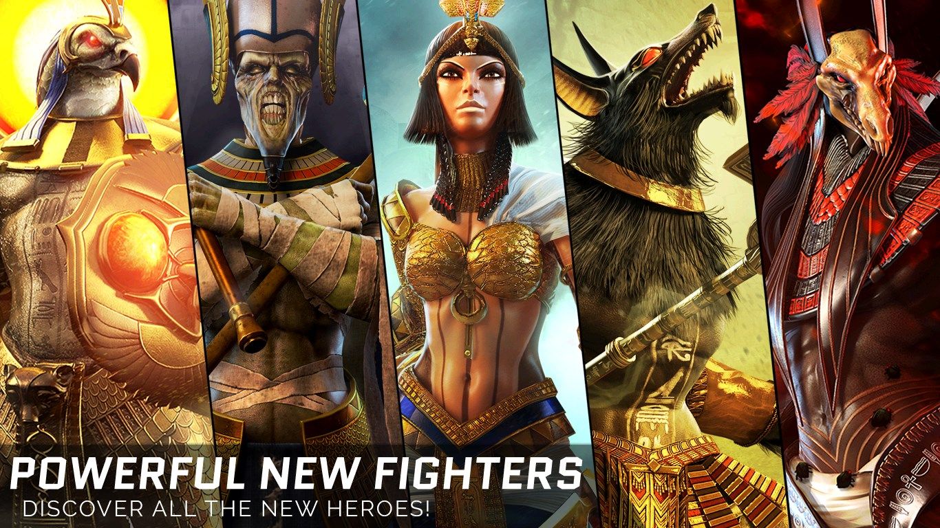 Gameloft's Gods of Rome fighter updated with Wrath of Egypt game pack