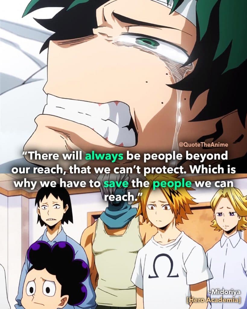 Powerful Midoriya Izuku Quotes (Images)