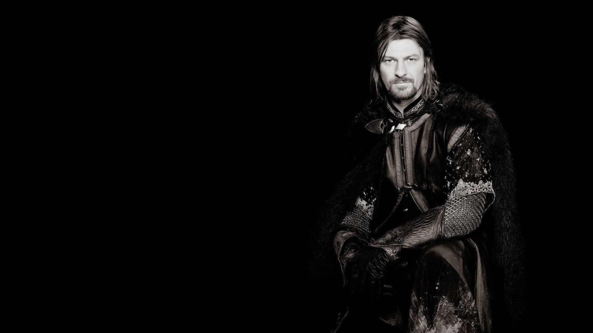 Sean Bean in the movie Lord of the rings Desktop wallpaper 1920x1080