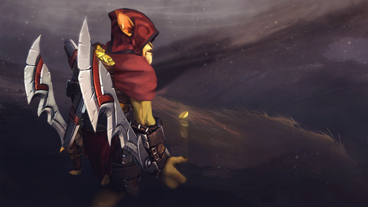 Bounty hunter Dota 2 loading screen Wallpaper