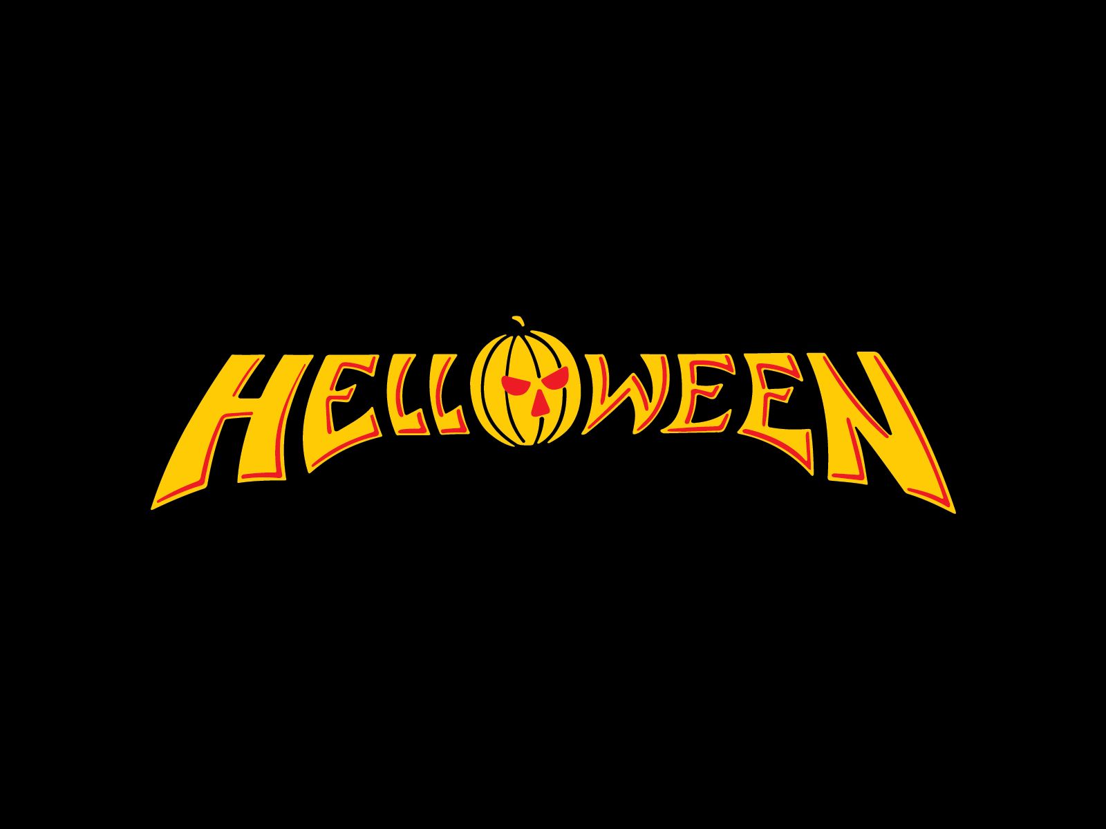Helloween logo wallpaper. Metal band logos, Metallic logo, Band wallpaper