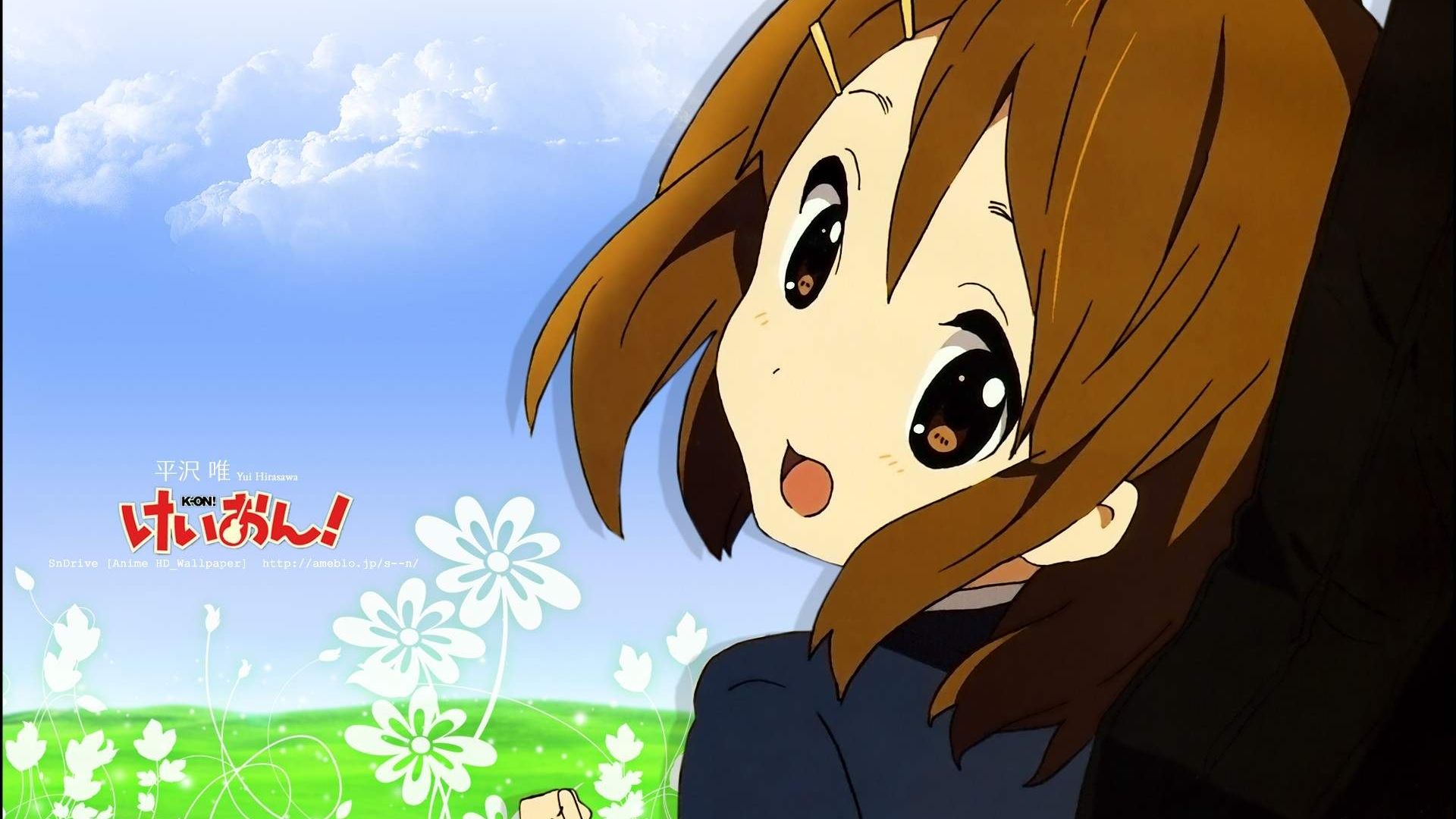 Anime Wallpaper : K-ON : Yui x Windows XP