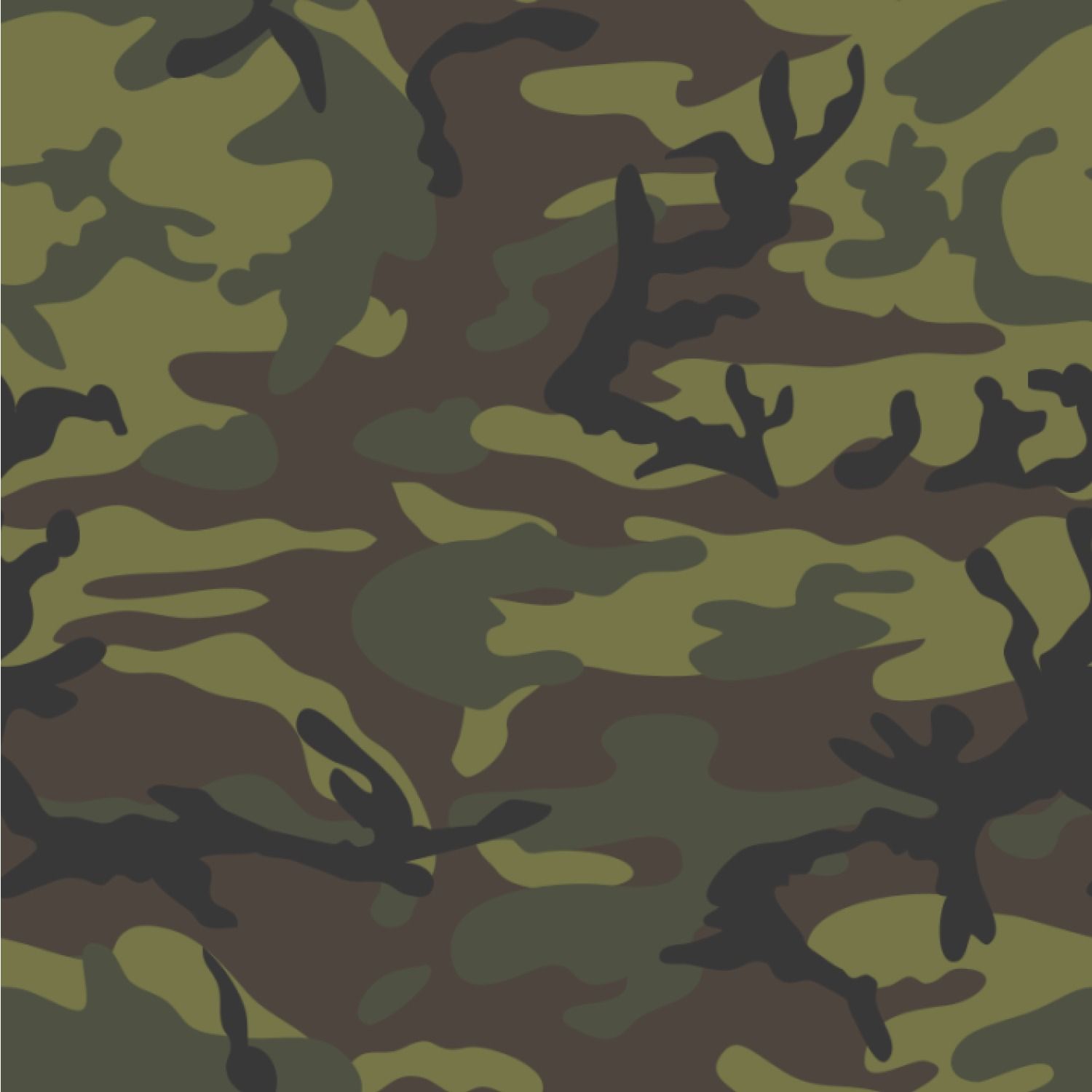 Green Camo Wallpaper & Surface Covering
