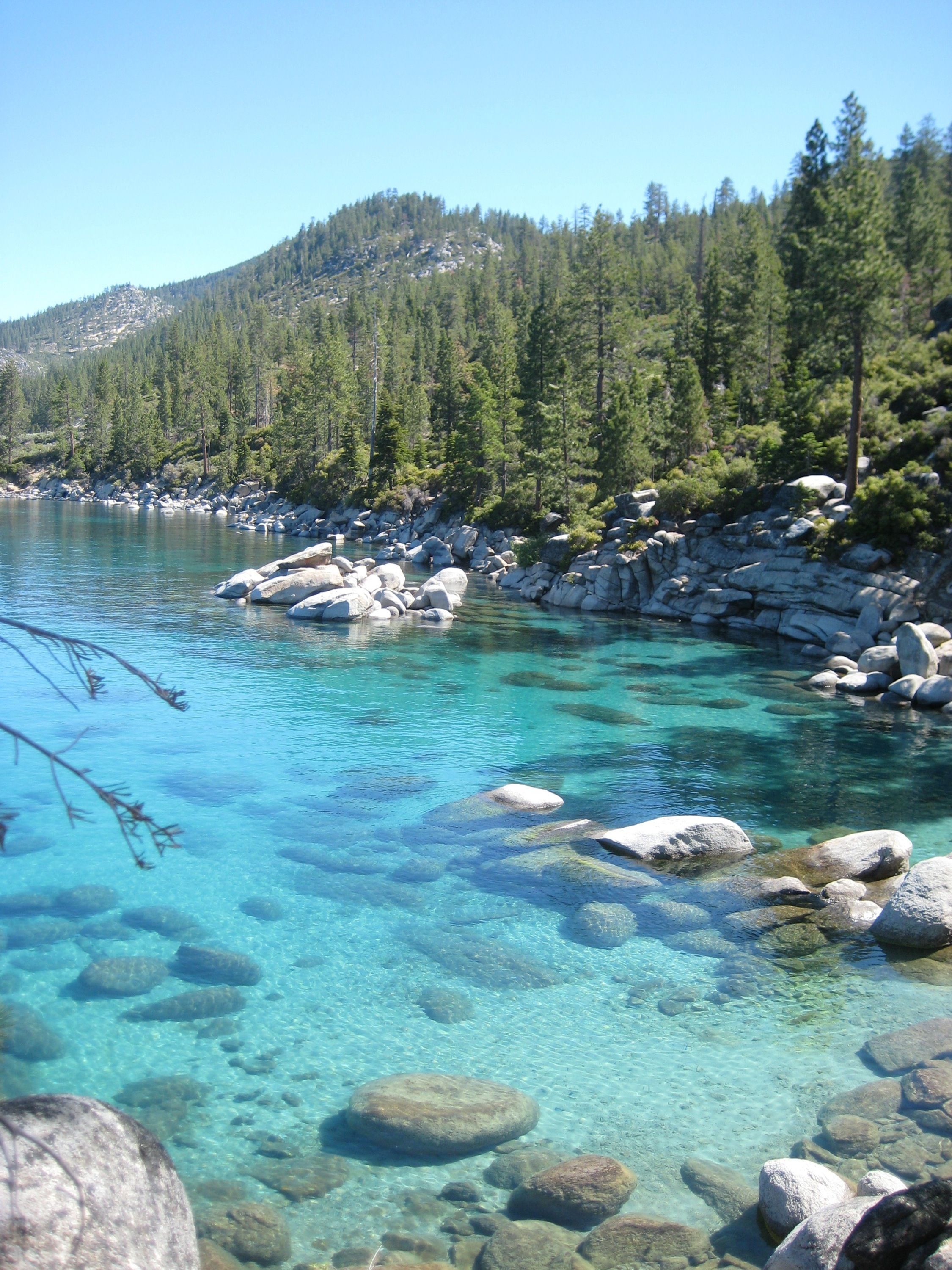 Sand Harbor Beach, Lake Tahoe. Like Maui with pine trees. Love Lk Tahoe!!. Places to travel, Places to visit, Harbor beach