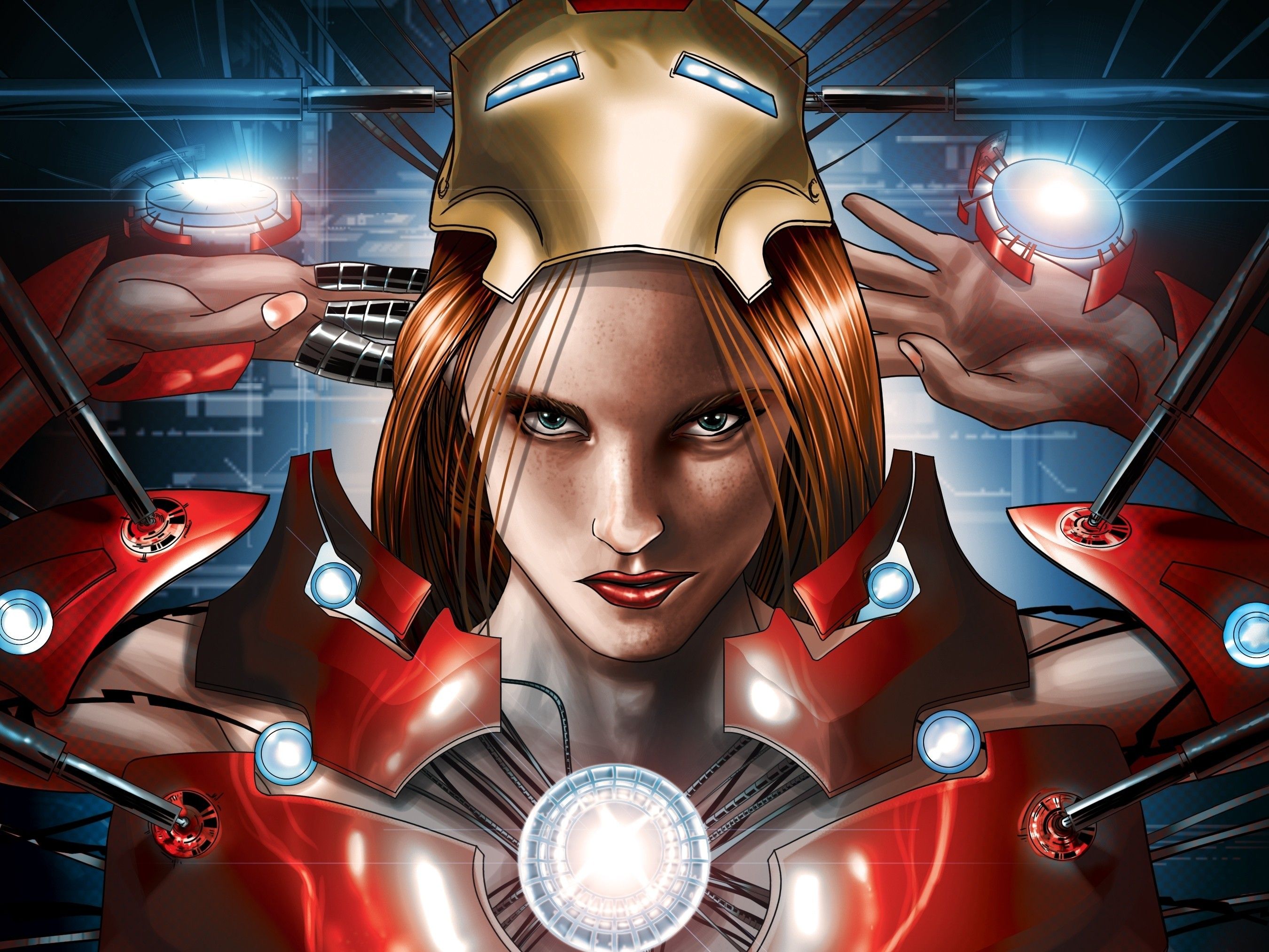 Iron Girl, HD Superheroes, 4k Wallpaper, Image, Background, Photo and Picture