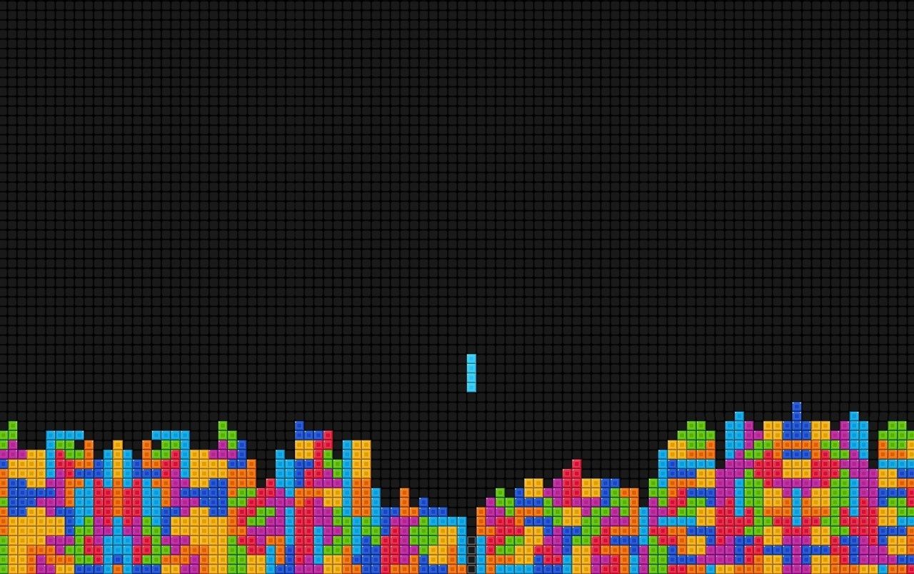Fullscreen Tetris wallpaper. Fullscreen Tetris