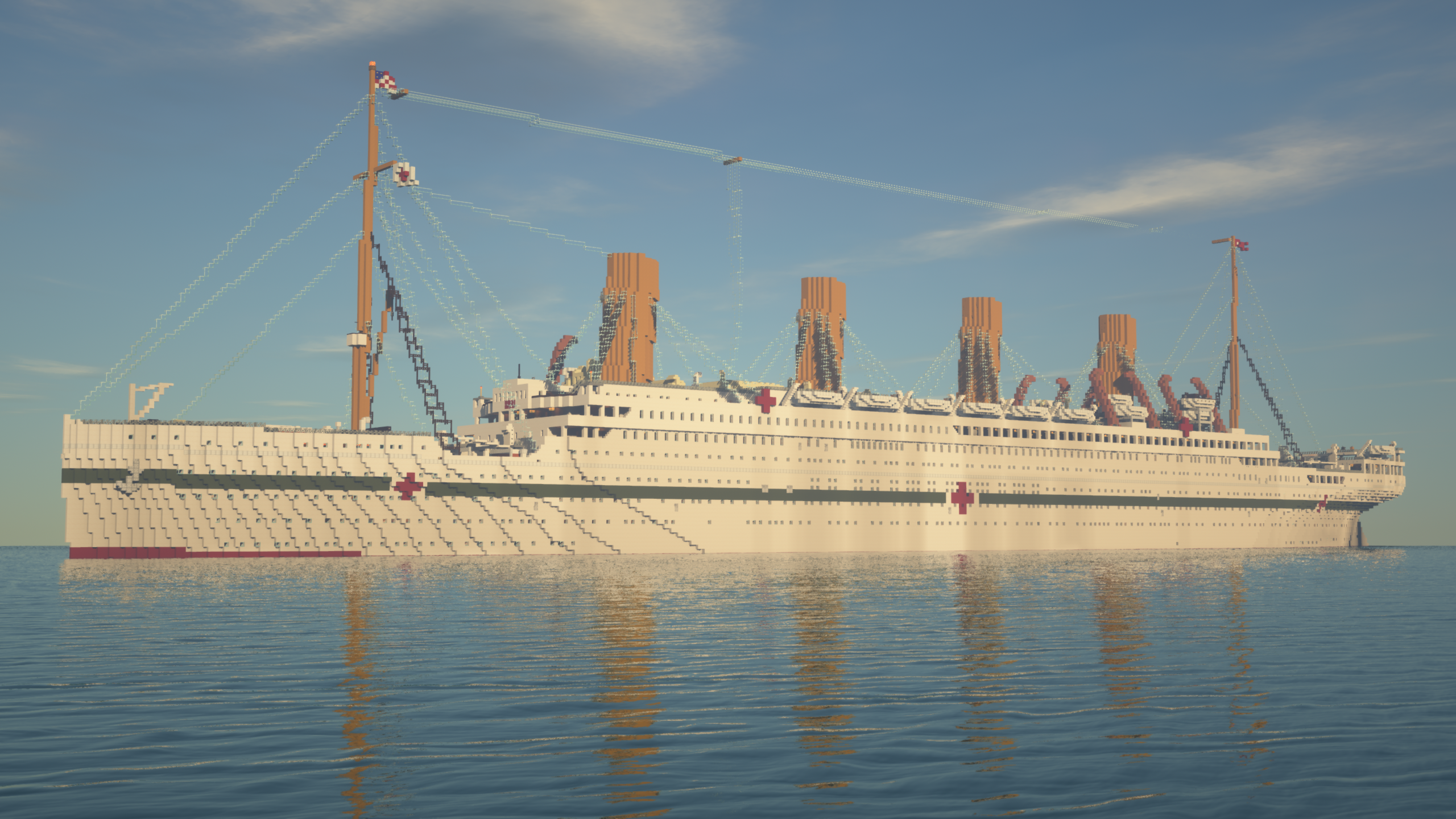 HMHS Britannic, the sister ship of the Titanic