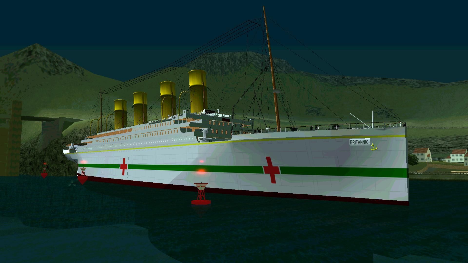 HMHS Britannic v2.00 for GTA San Andreas