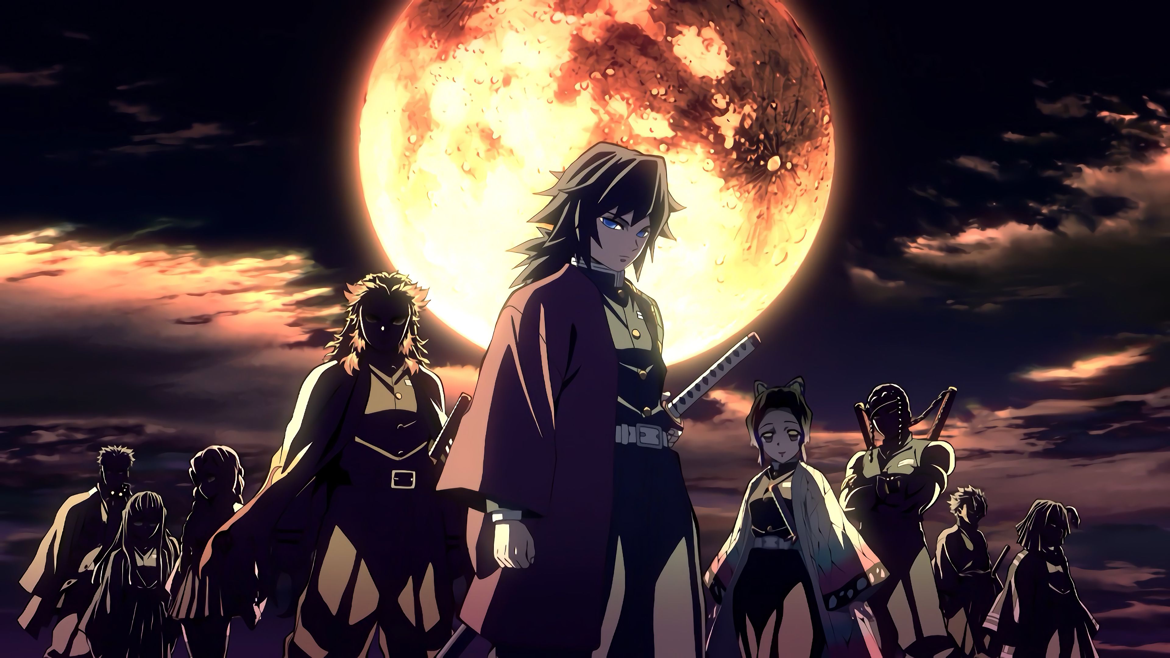 4k Anime Demon Slayer Wallpapers Wallpaper Cave