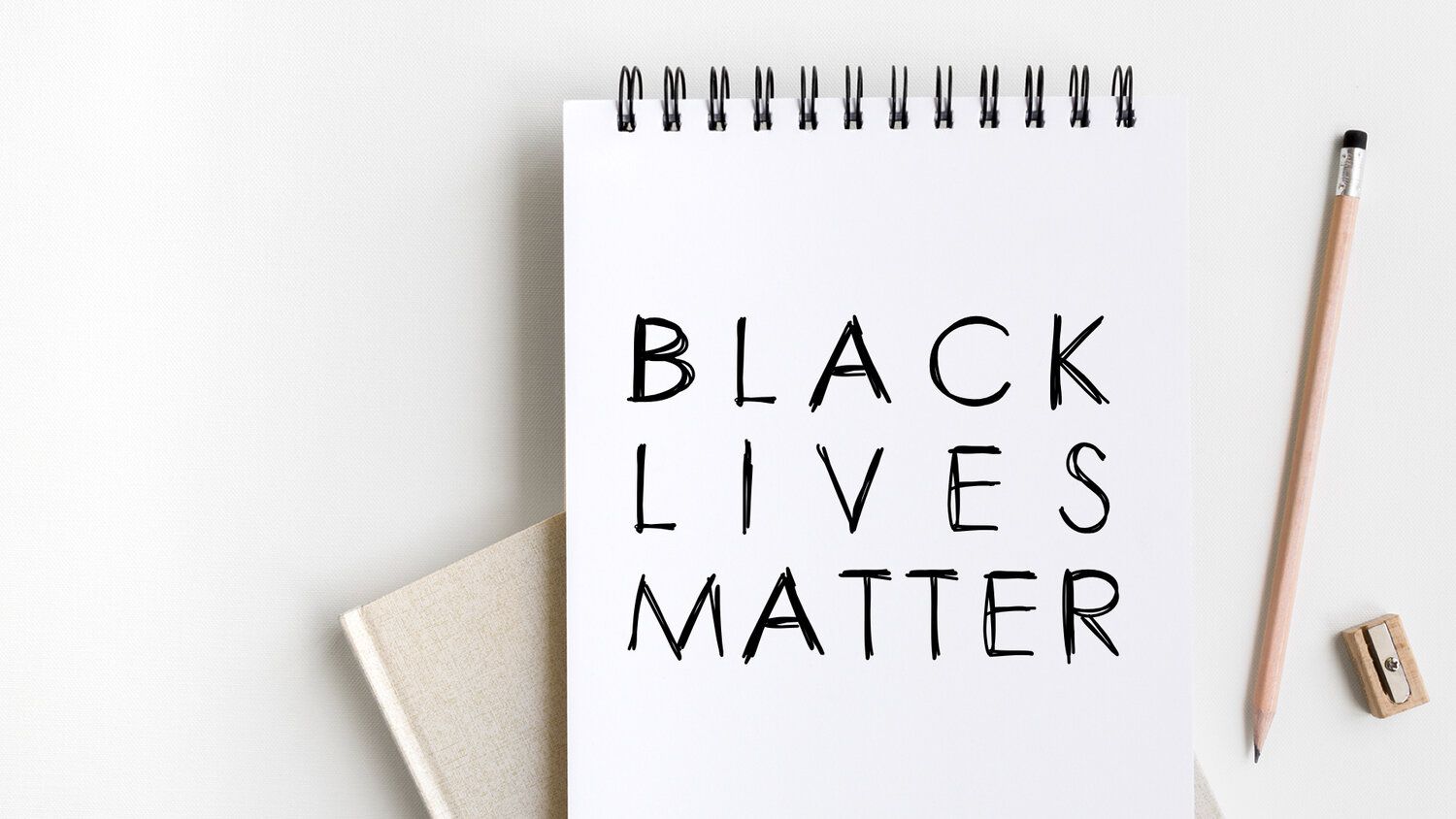 Black lives matter blm notepad graphic desktop wallpaper. Digital planner, Digital wallpaper, Digital design