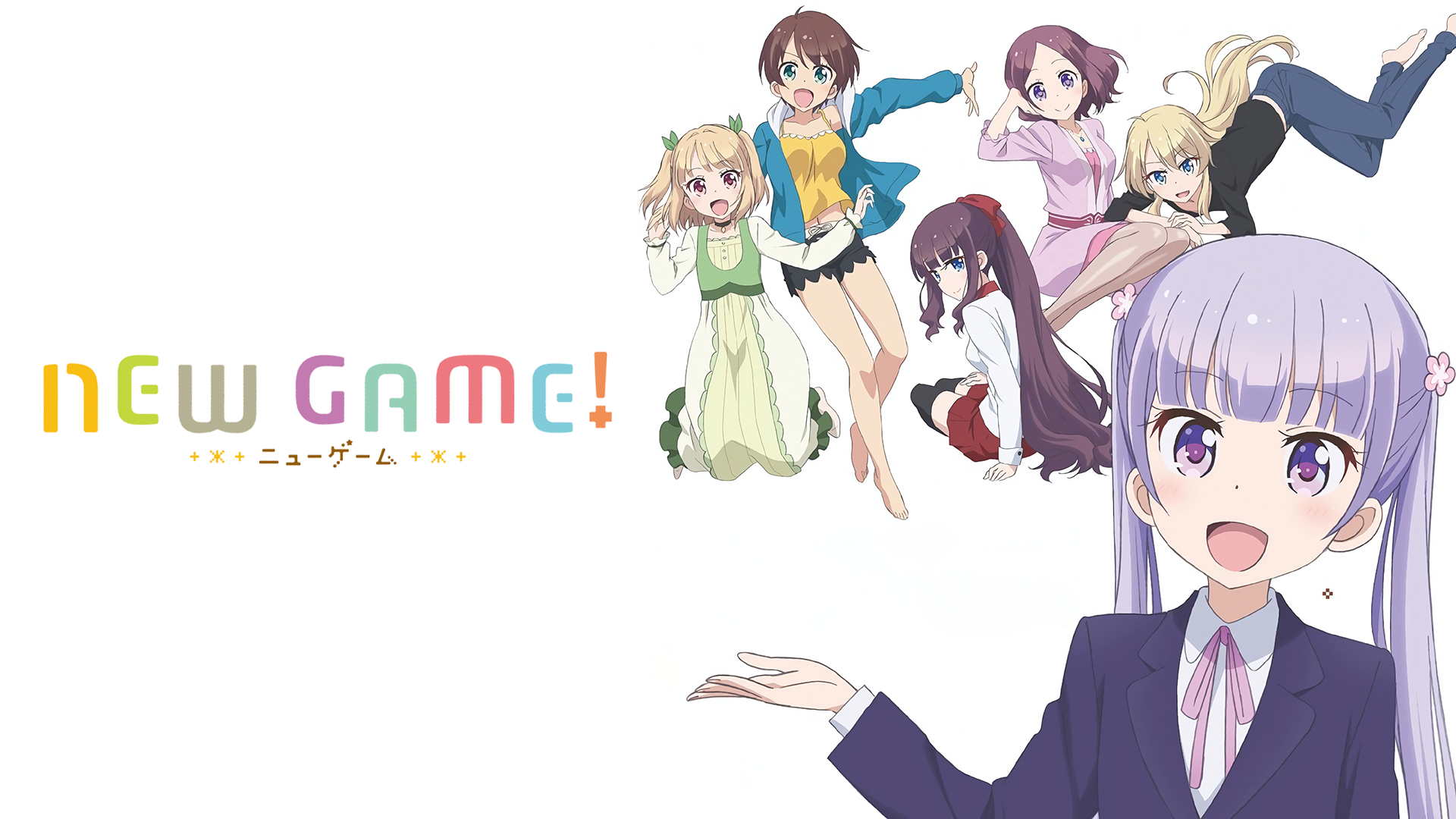 New Game! Wallpaper [1920x1080]