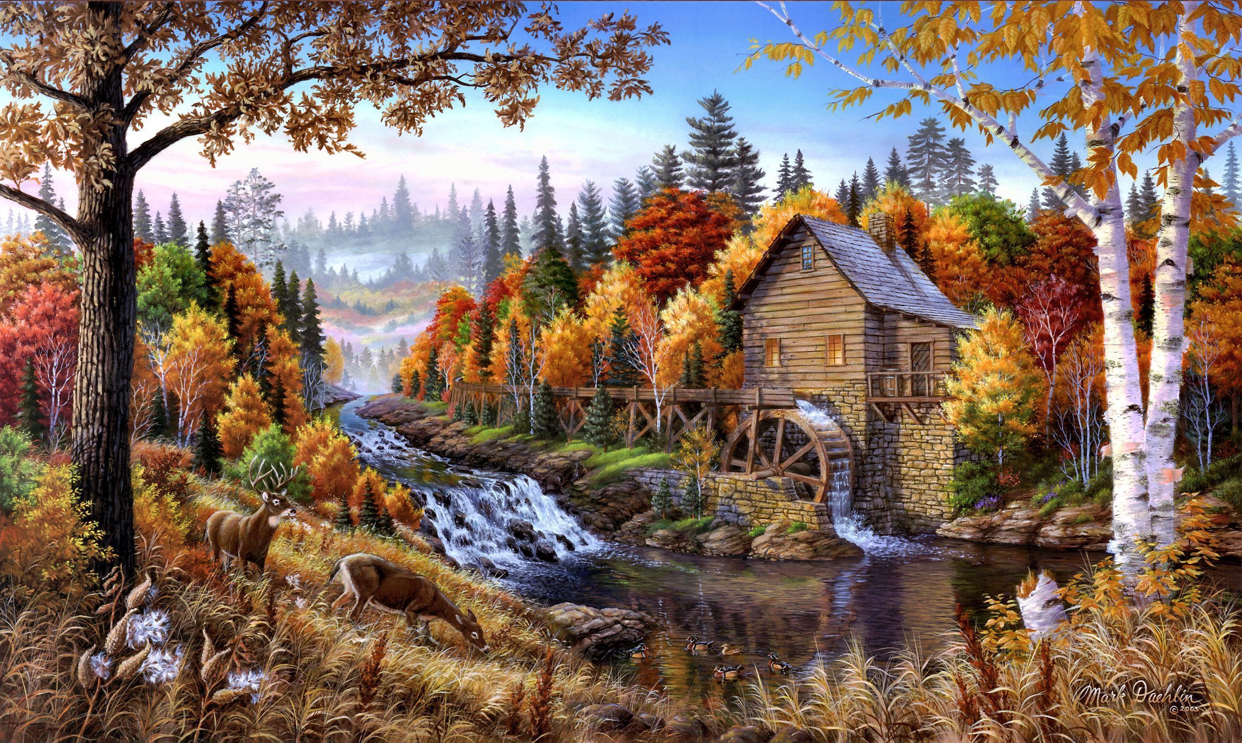 Artistic Fall Background. Fall Wallpaper, Beautiful Waterfall Wallpaper and Cute Fall Wallpaper