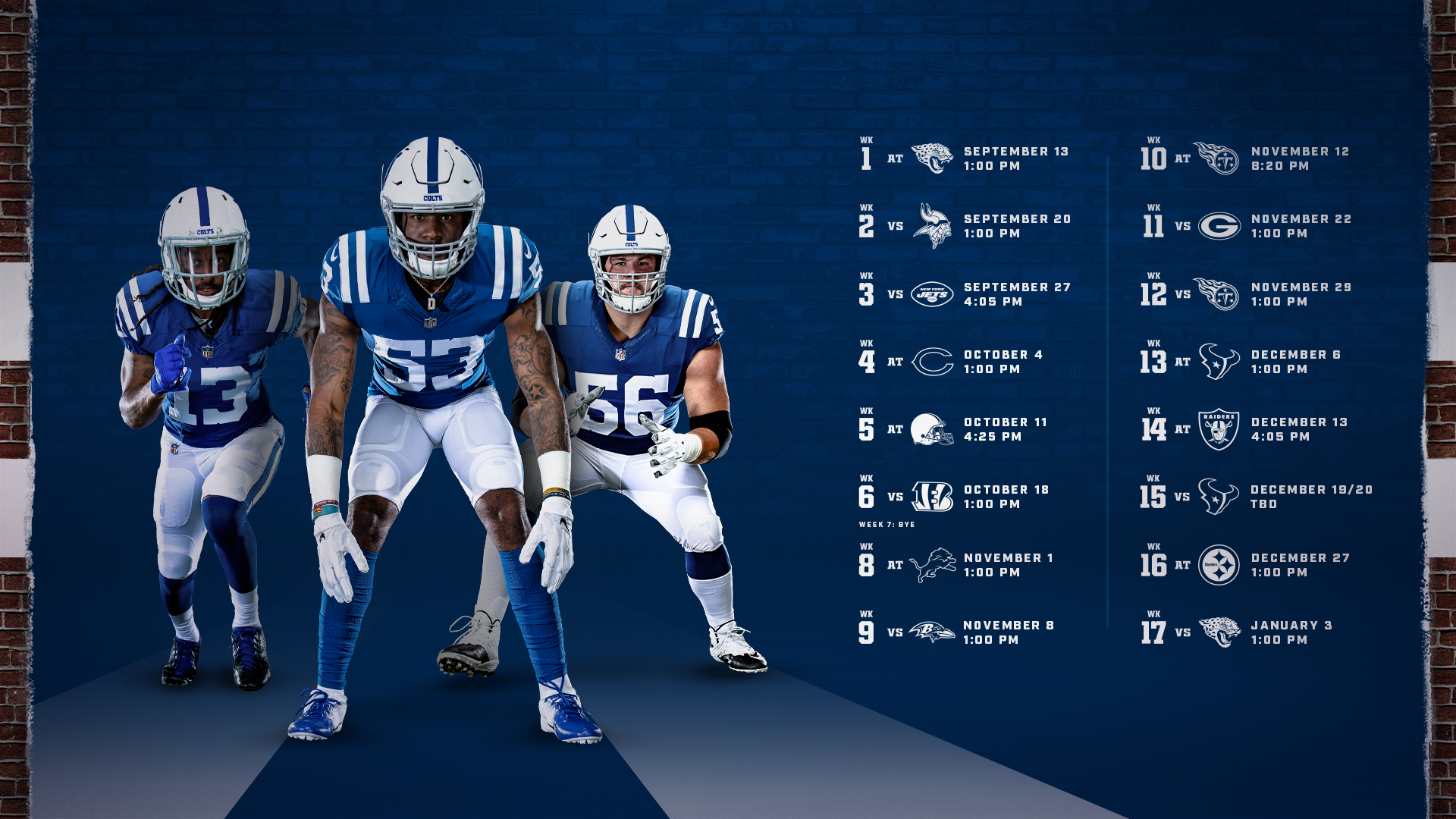 Indy Colts Schedule 2022 Indianapolis Colts 2020 Wallpapers - Wallpaper Cave