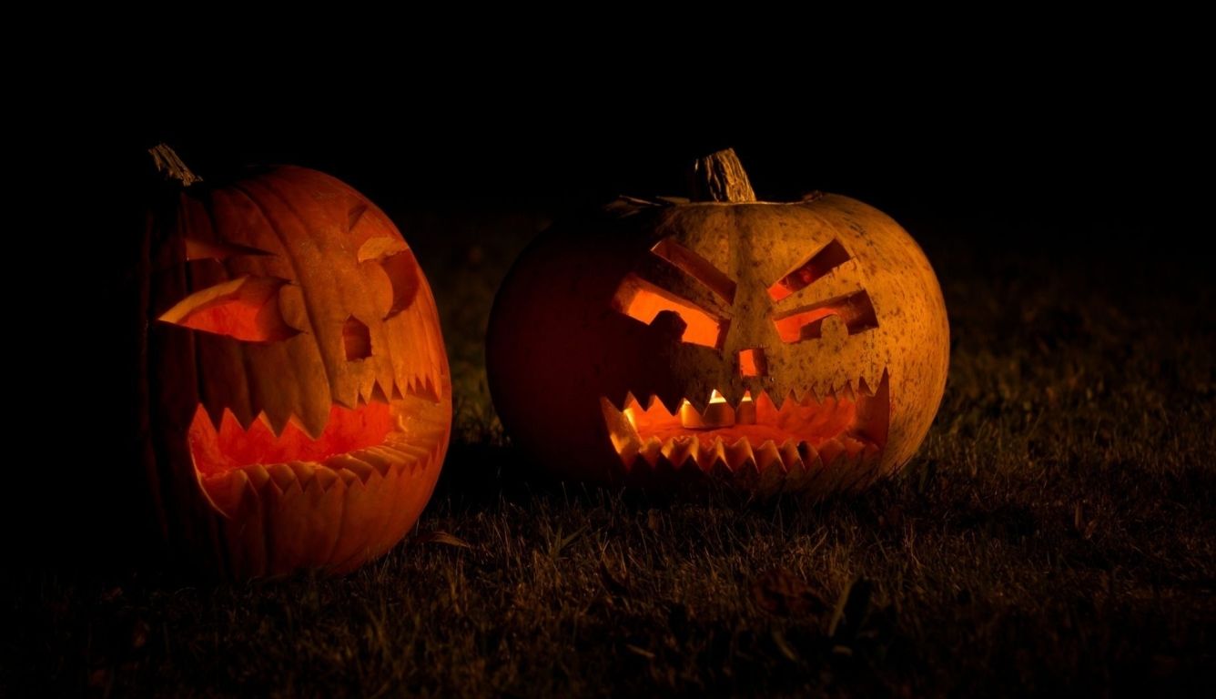 Halloween Scary Pumpkin HD Laptop Wallpaper, HD Holidays 4K Wallpaper, Image, Photo and Background
