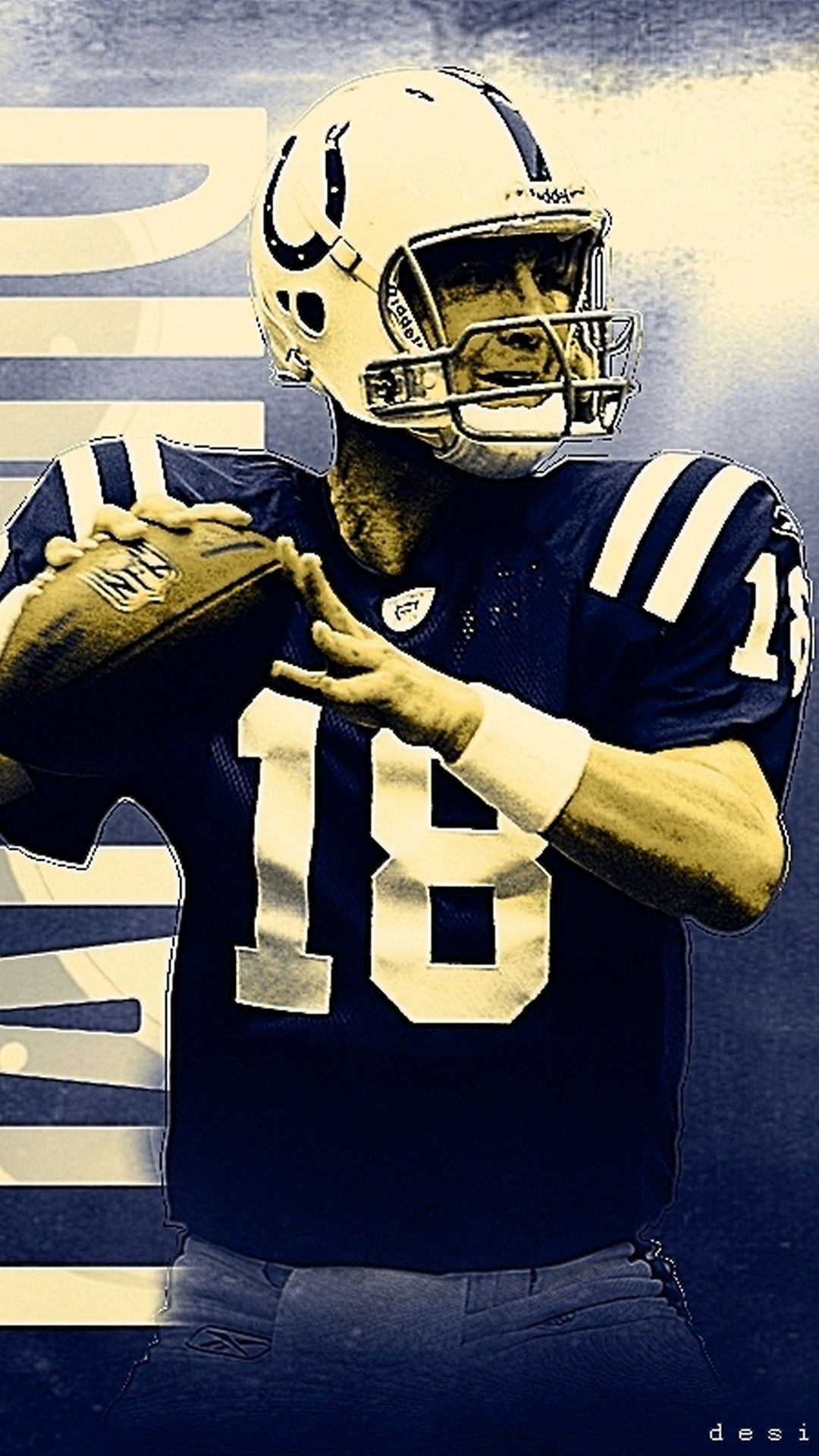 Peyton Manning Indianapolis Colts iPhone Wallpaper NFL Football Wallpaper. Nfl football wallpaper, Football wallpaper, Indianapolis colts
