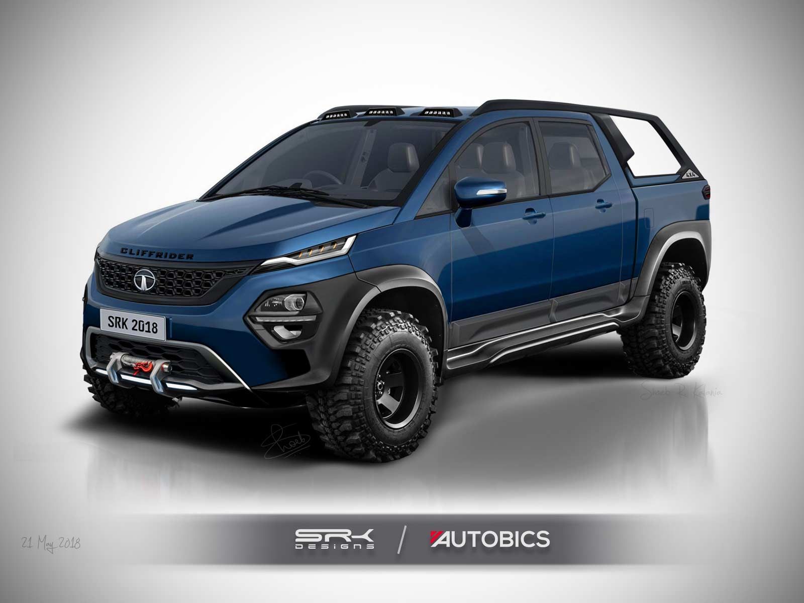 Taking inspiration from the original Tata Cliffrider Concept, here is a rendering based on the Hexa of the the Tata Hexa Cliffrider. Tata, Car mods, Concept cars