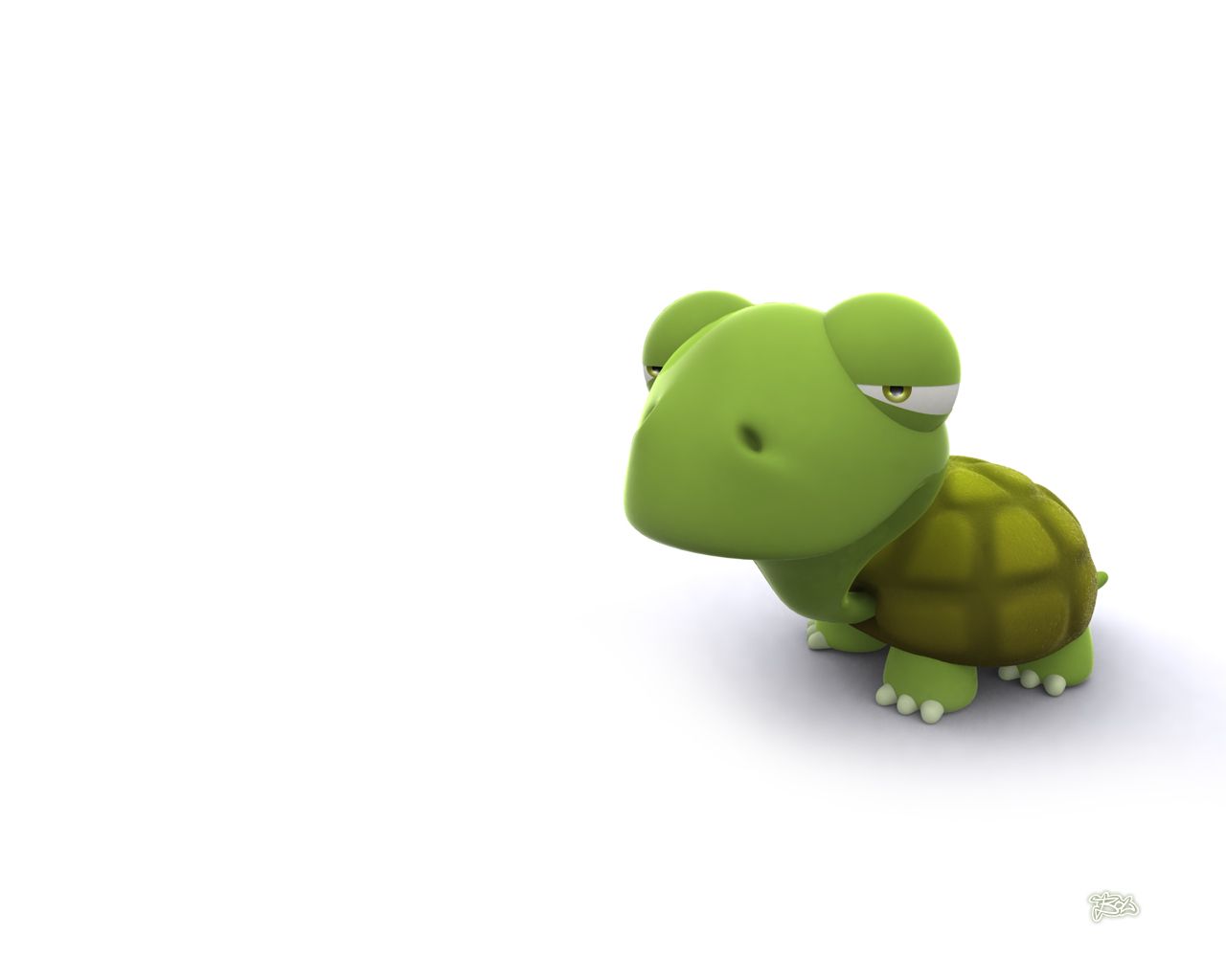 3D Cartoon Turtle Wallpaper Free 3D Cartoon Turtle Background