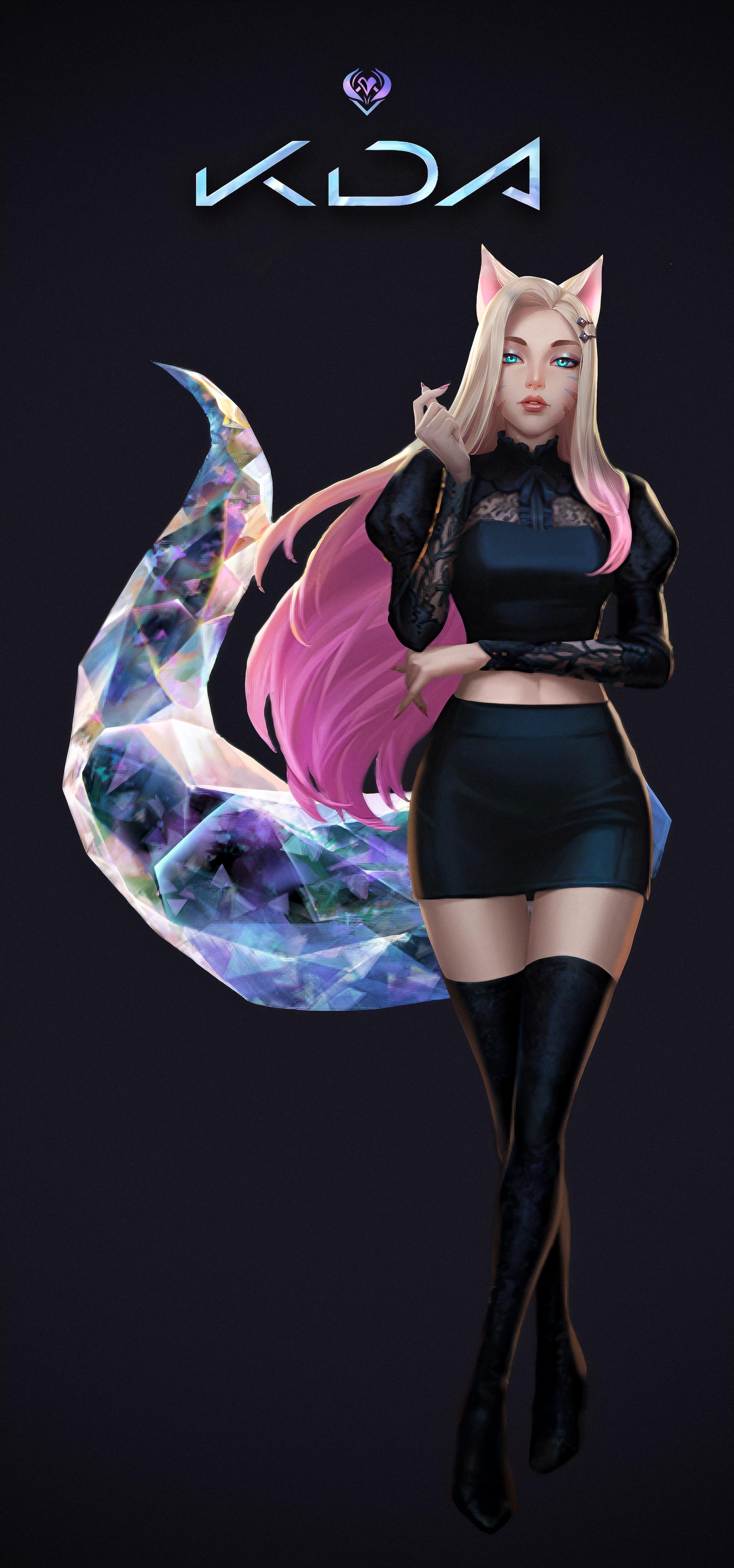 Kda The Baddest Ahri K Wallpaper Vrogue Co