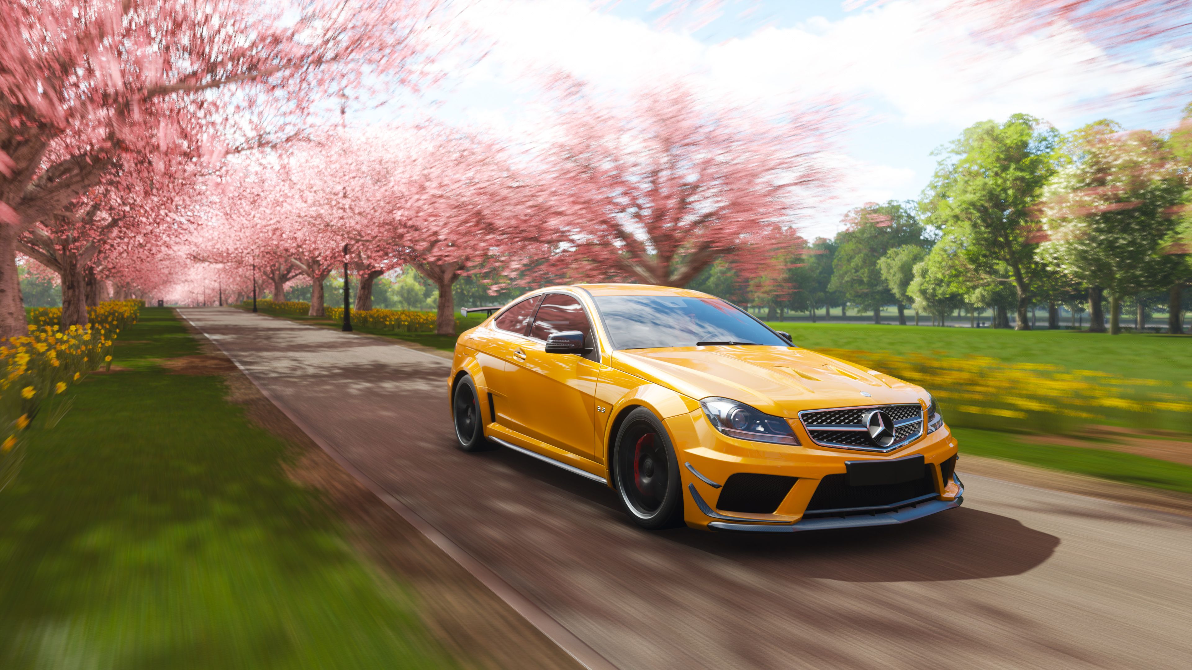 Mercedes Benz C63 AMG Coupe Forza Horizon 4 4k, HD Games, 4k Wallpaper, Image, Background, Photo and Picture